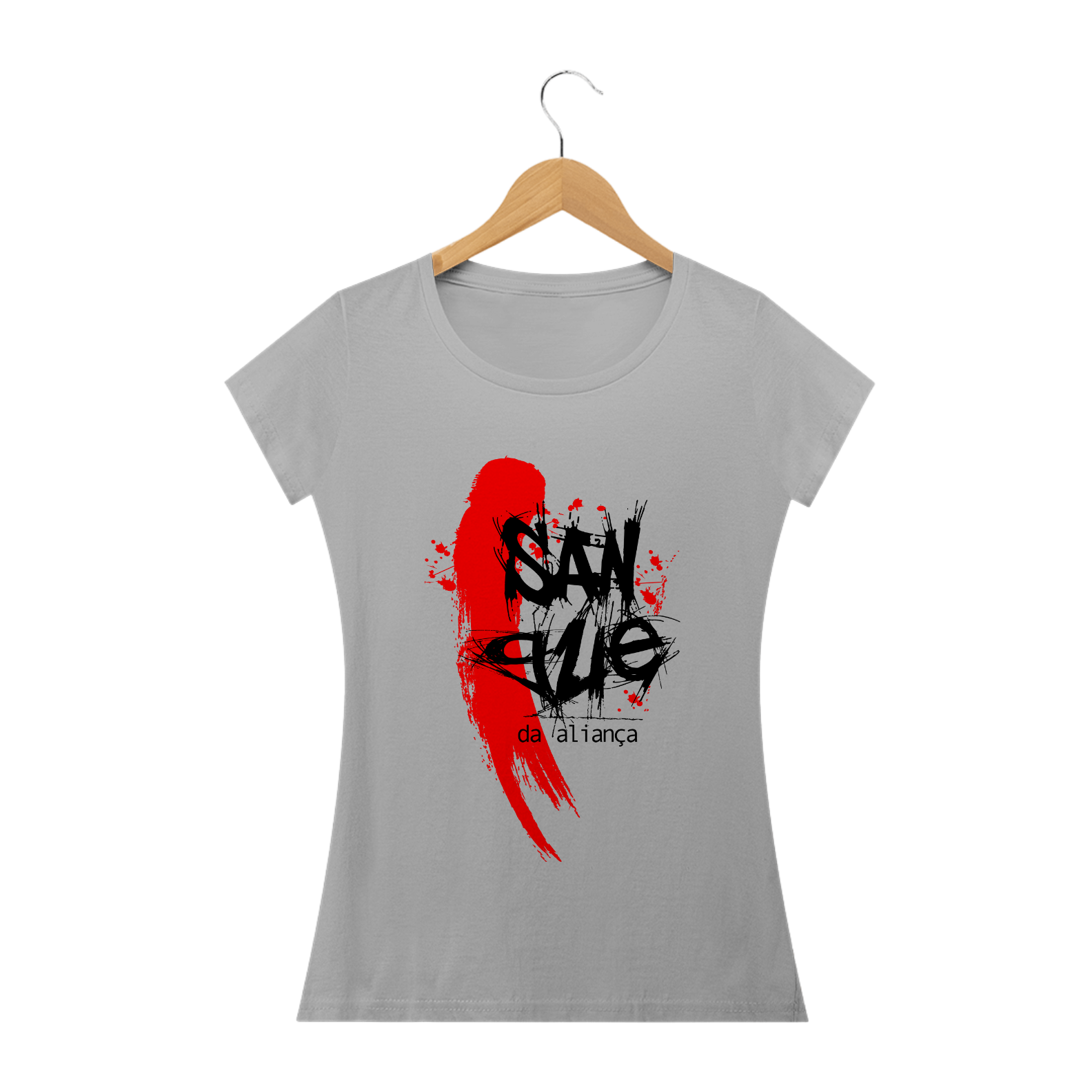 Nome do produto  Camisa Femin. Sangue da Aliança ST