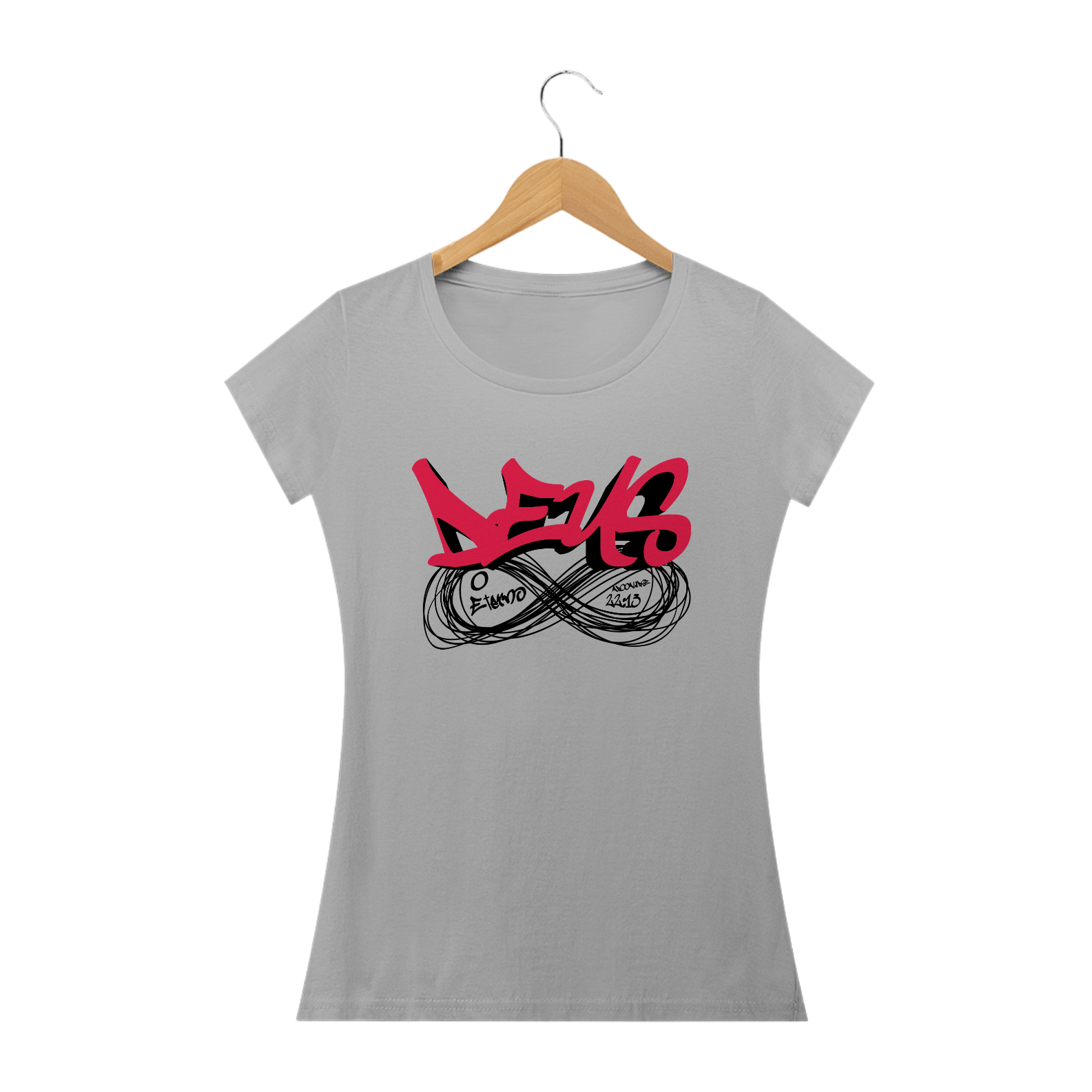 Nome do produto  Camisa Femin. Deus, o Eterno ST