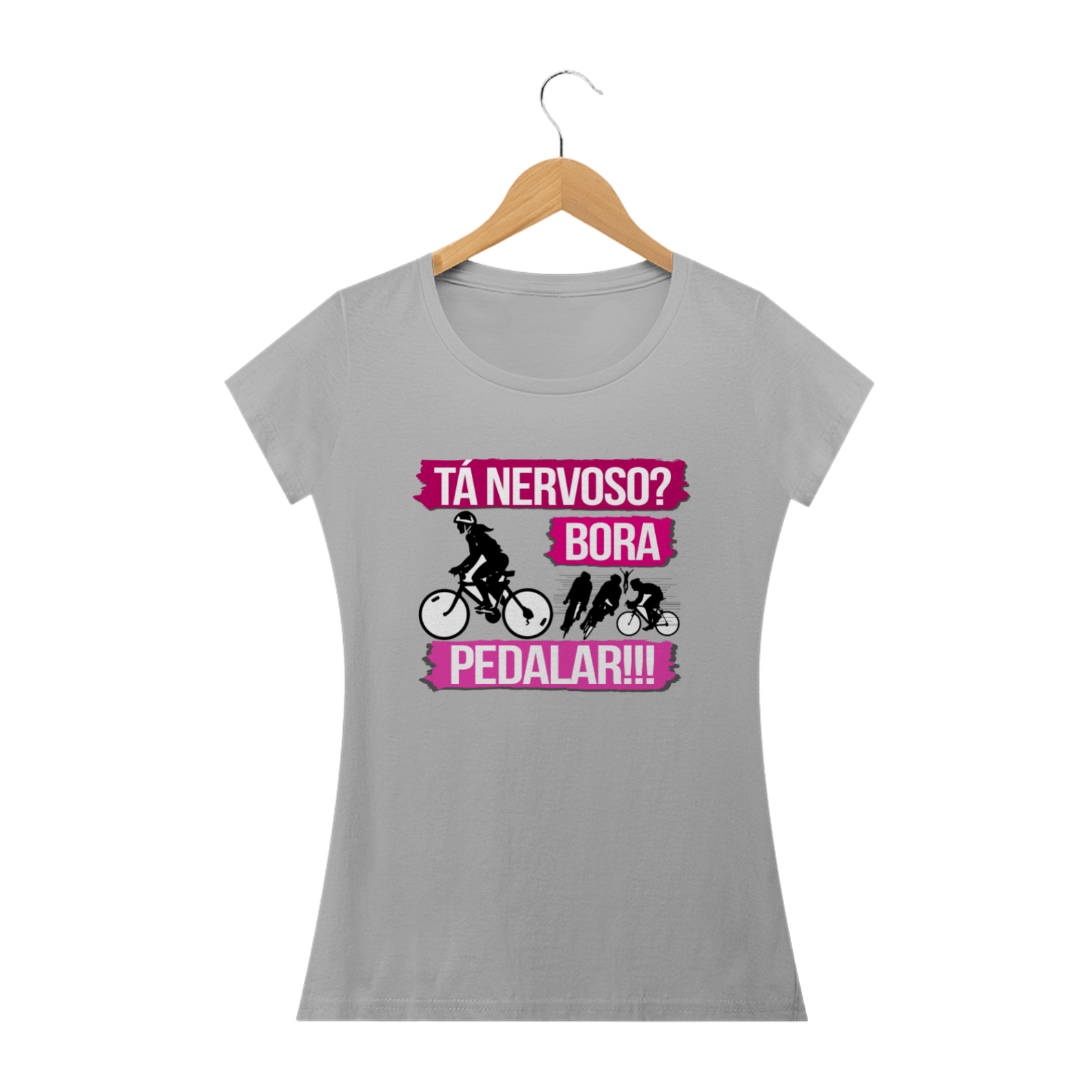 Nome do produto  Coleção Pedal - Bora Pedalar Femin. - Pink I