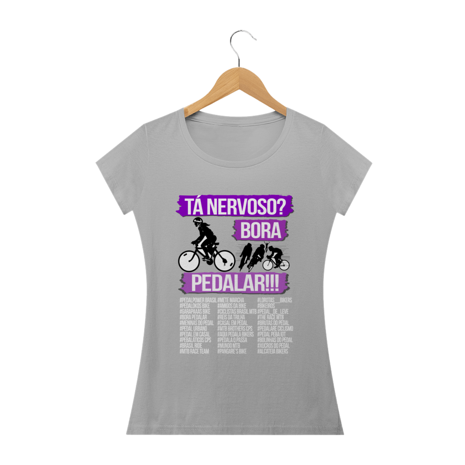 Nome do produto  Coleção Pedal - Bora Pedalar Femin. - Purple III