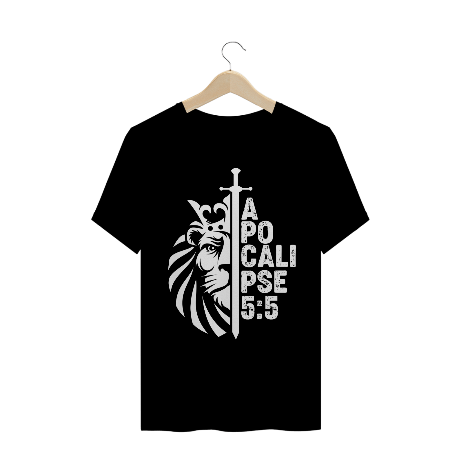 Nome do produto  Camisa Masc. Apocalipse 5:5 ST3