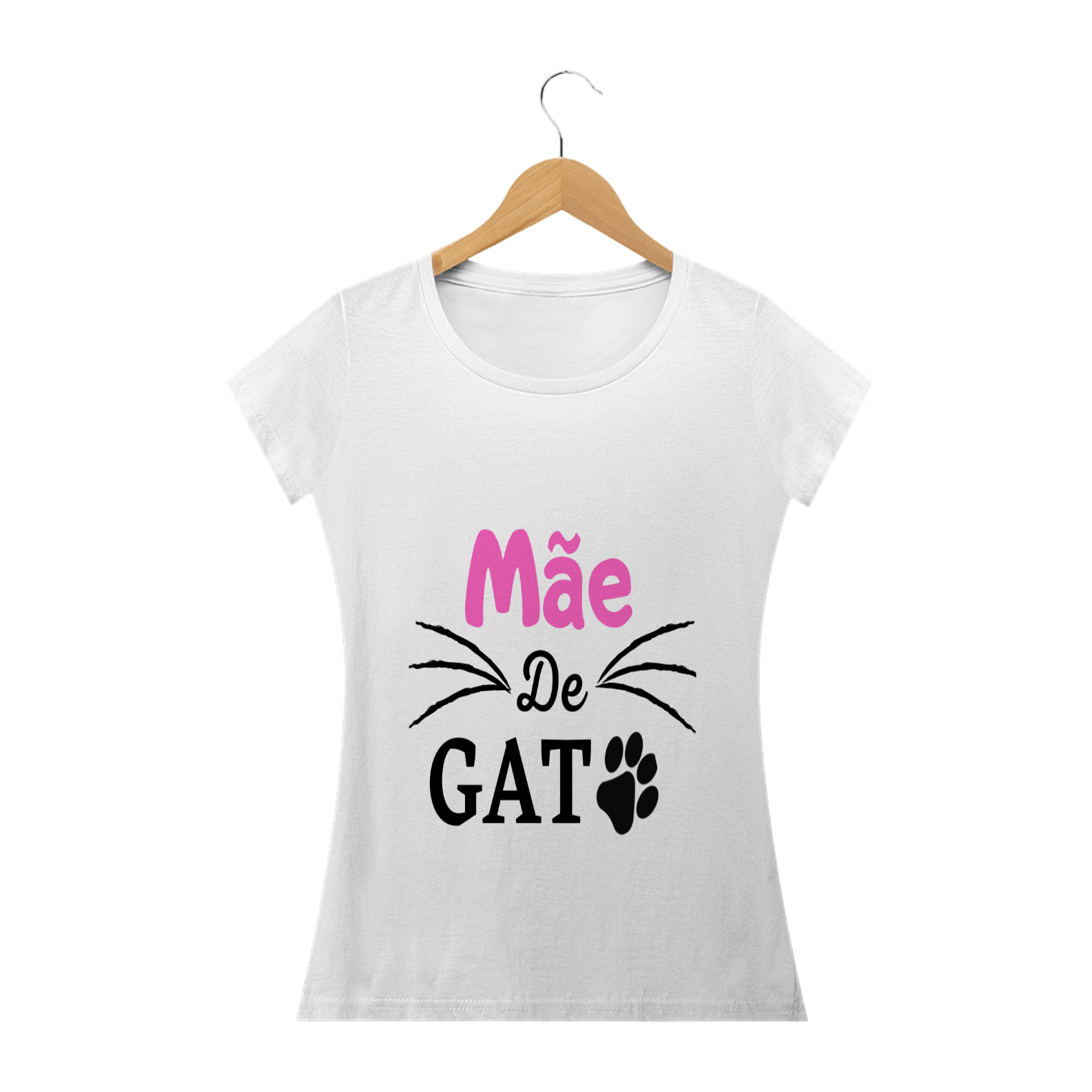 camiseta mãe de gato