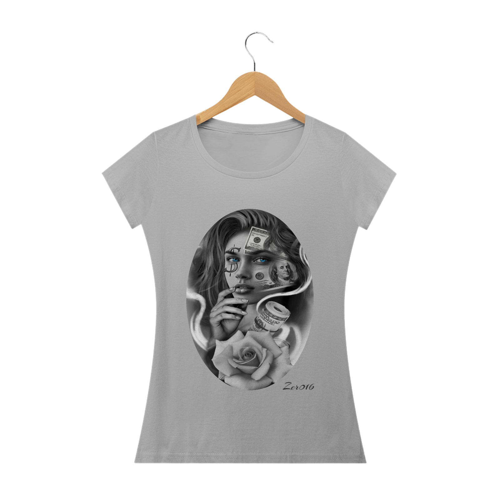 Nome do produto  T-Shirt La Chica Gangsta