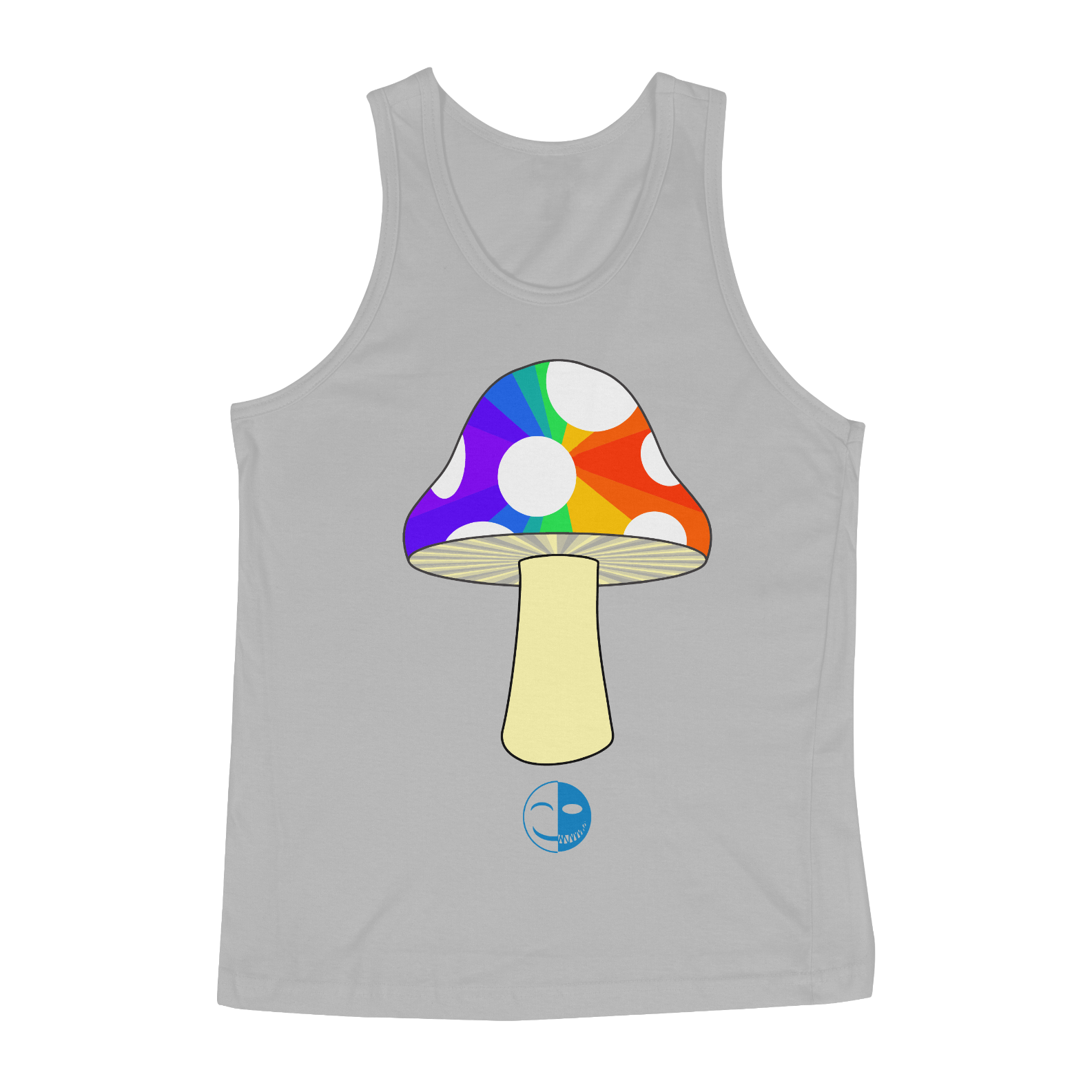 Nome do produto  Regata Colorful Mushroom