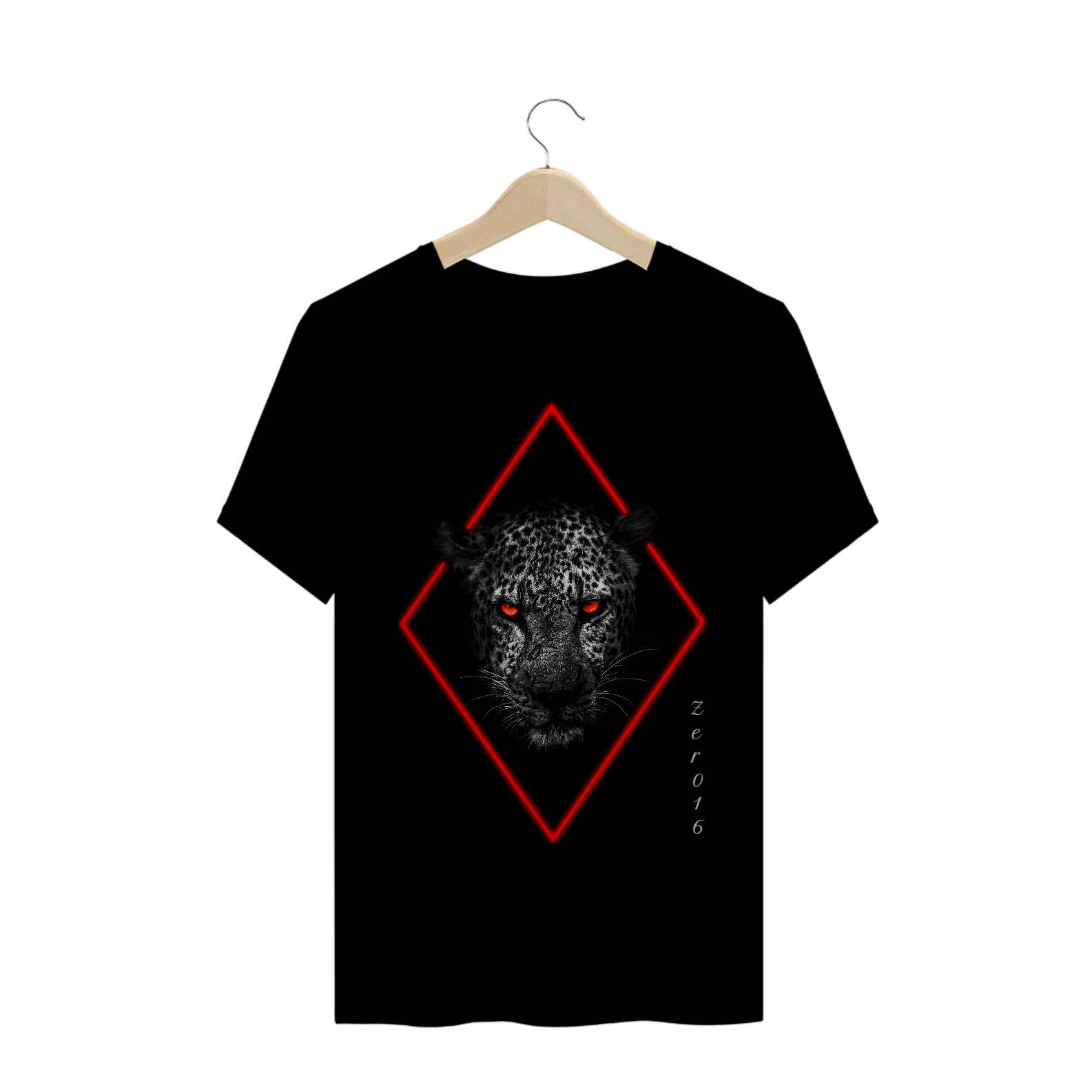 Nome do produto  Camiseta Red Eyes Tiger 