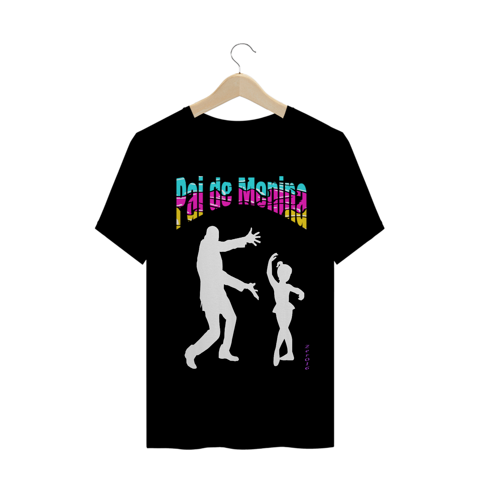 Camiseta Pai de Menina