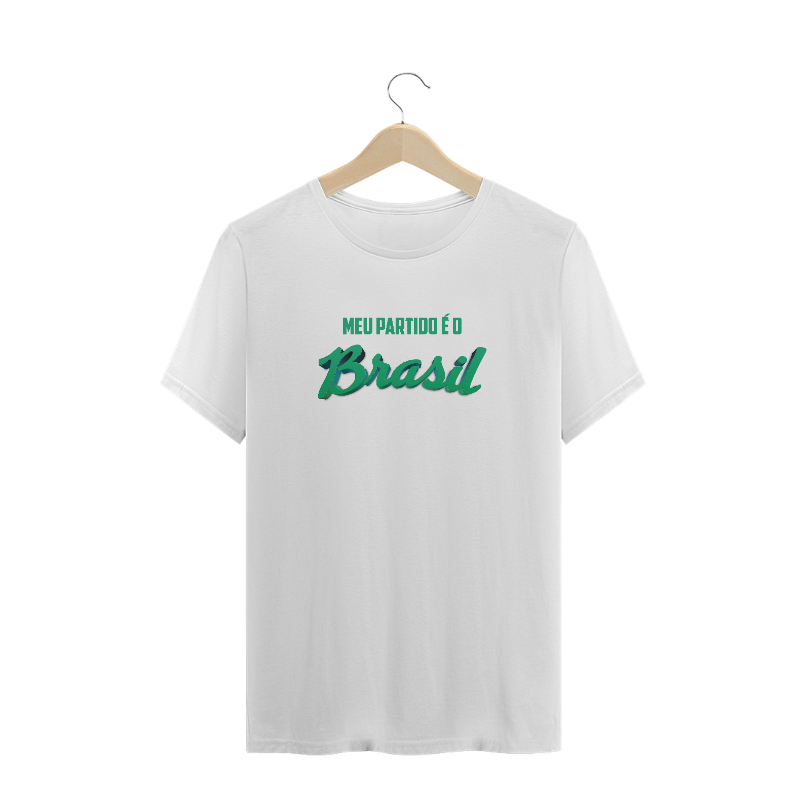 Nome do produto  Camiseta - Meu Partido é o Brasil