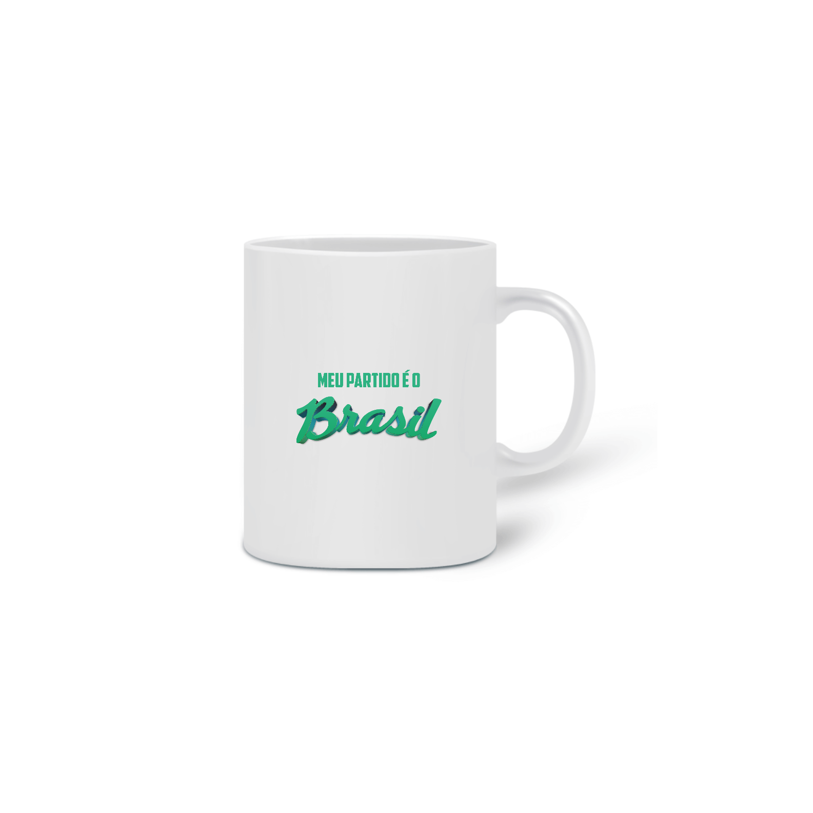 Nome do produto  Caneca - Meu Partido é o Brasil