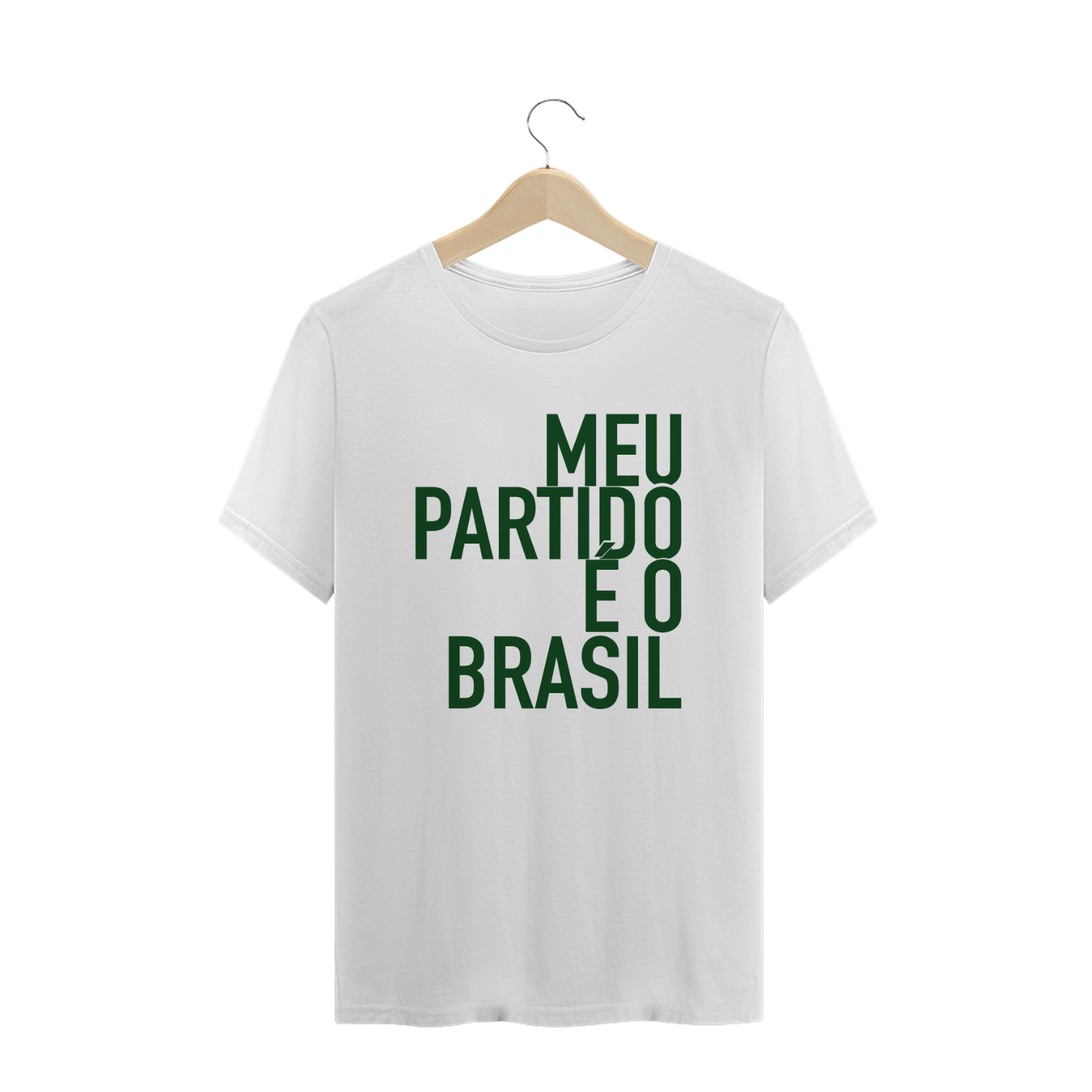 Nome do produto  Camiseta - Meu Partido é o Brasil 