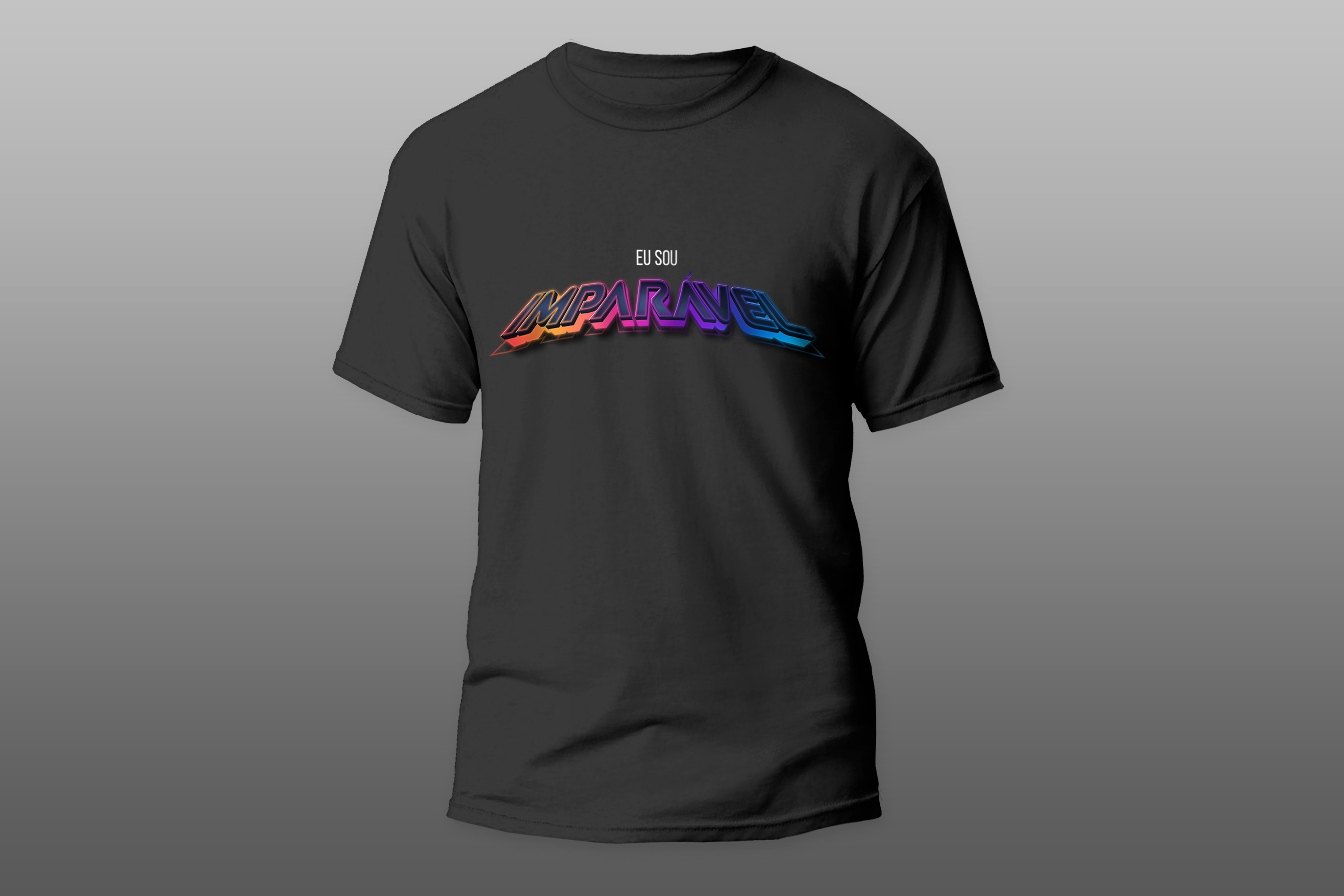 Nome do produto  Camiseta masculina - Eu sou Imparável 