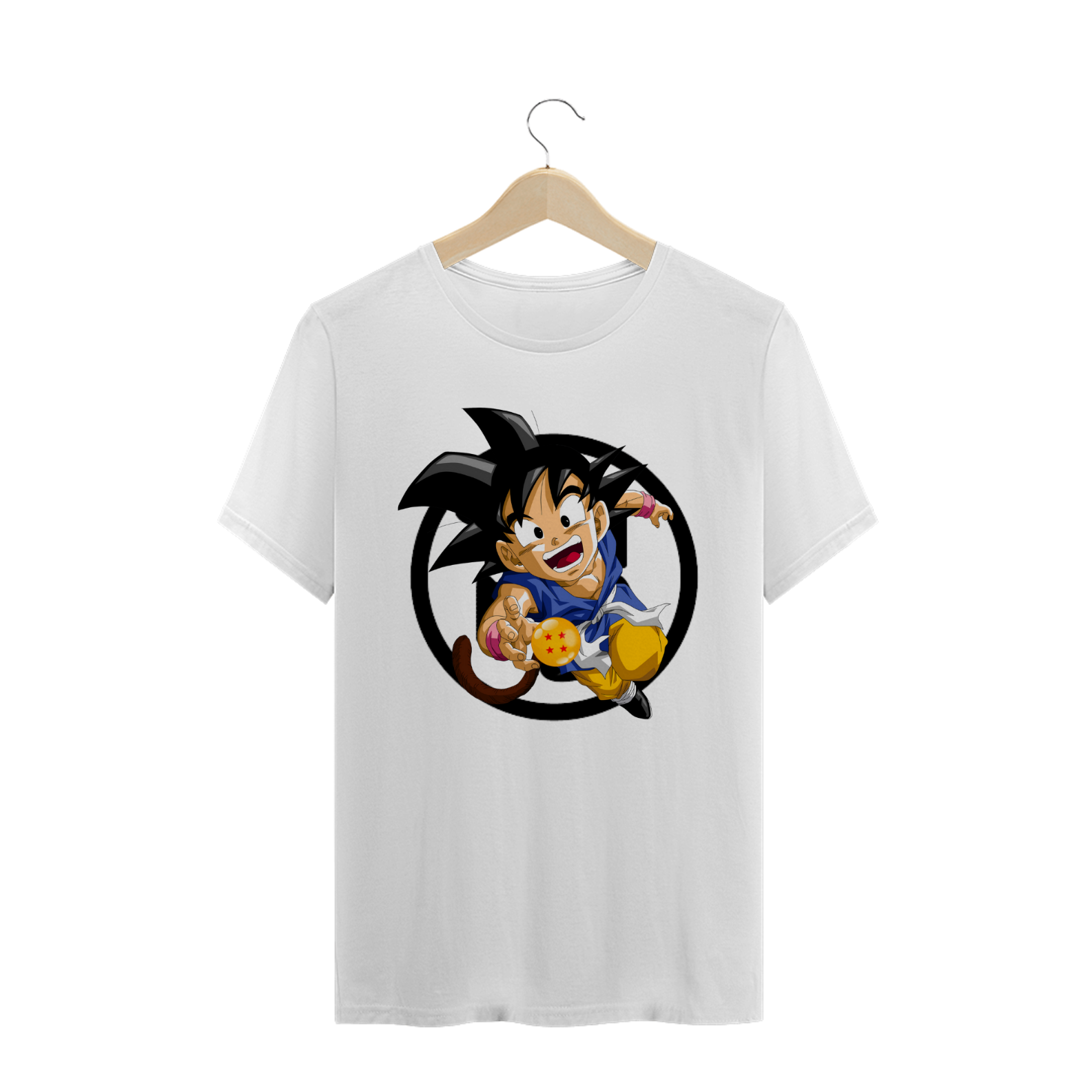 Nome do produto  T-Shirt Turminha da Lyne - Goku Criança