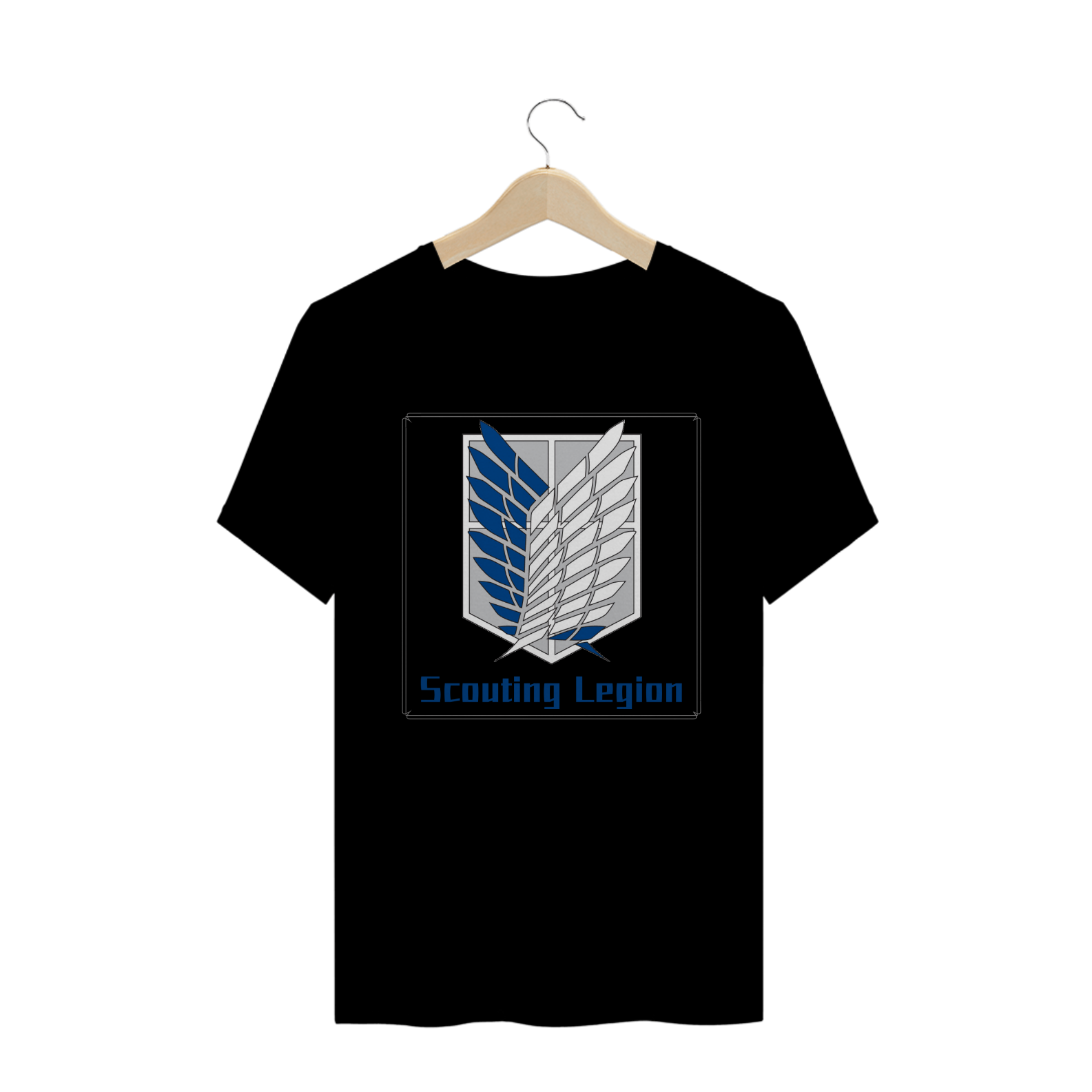 Nome do produto  T-Shirt Attack On Titan - Scouting Legion