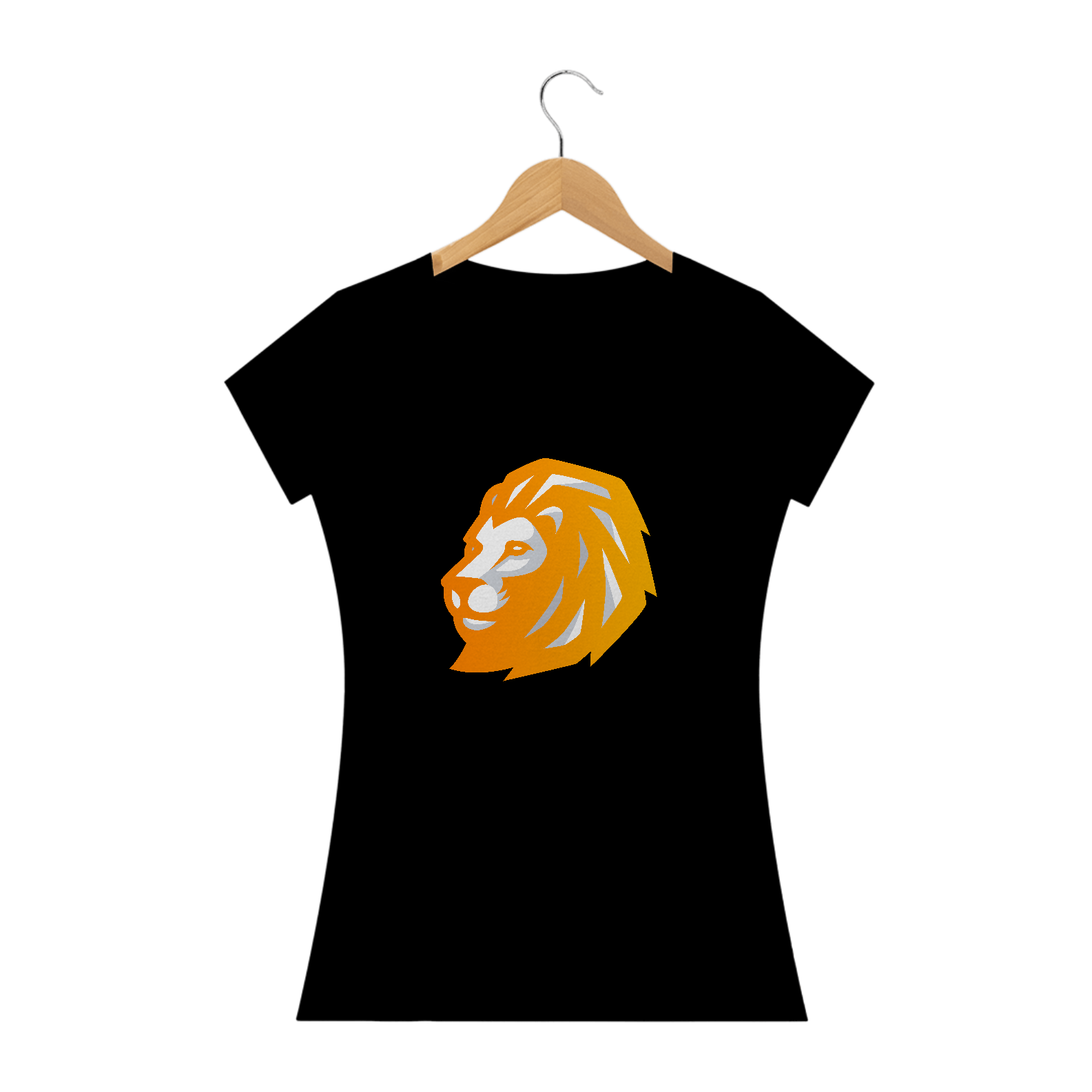 Nome do produto: Camisa Feminina Brasil FA - Leão Soberano