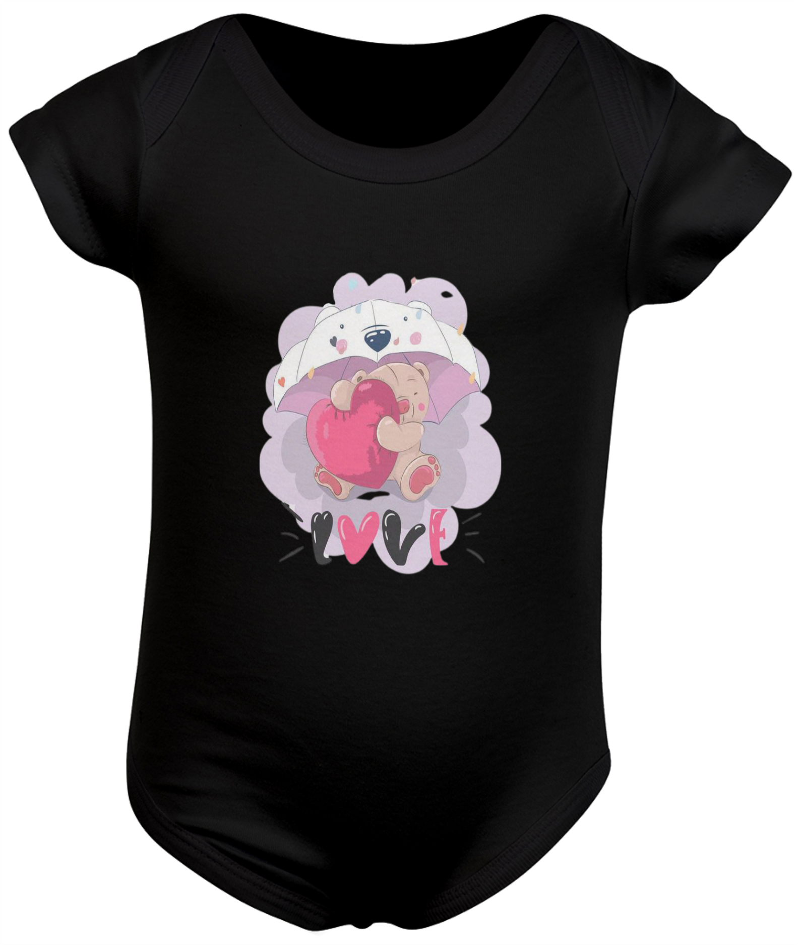 Body Infantil de Ursinho