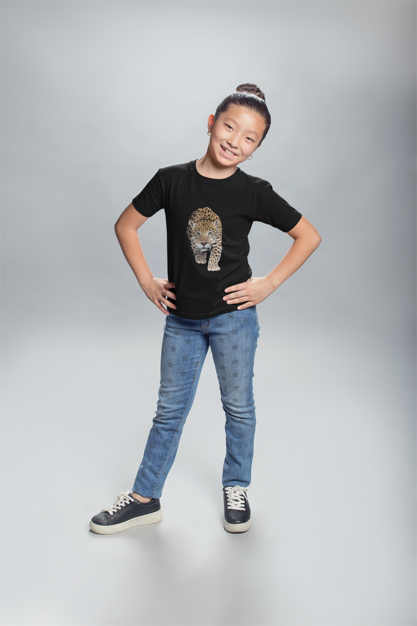 Camiseta Infantil Onça Pintada