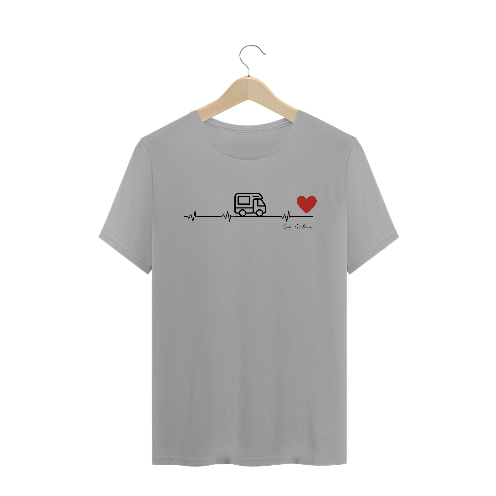 Nome do produto  Camiseta LOVE - Sem Fronteiras