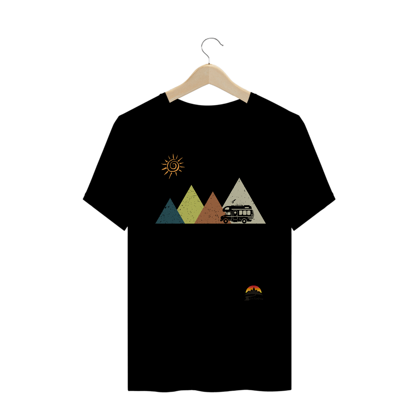 Nome do produto  Camiseta Montains - Sem Fronteiras 