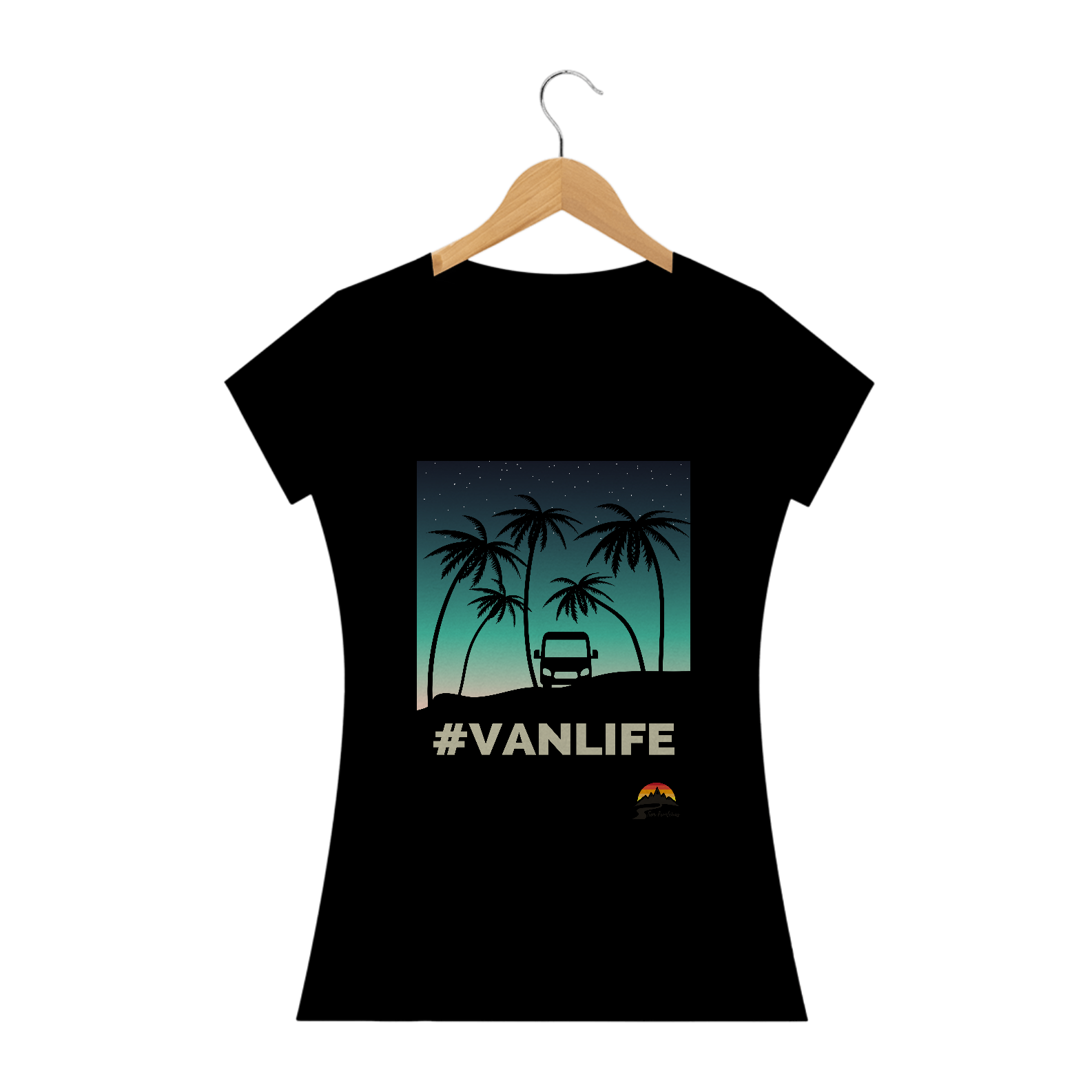 Nome do produto  Baby Look Noite- Sem Fronteiras