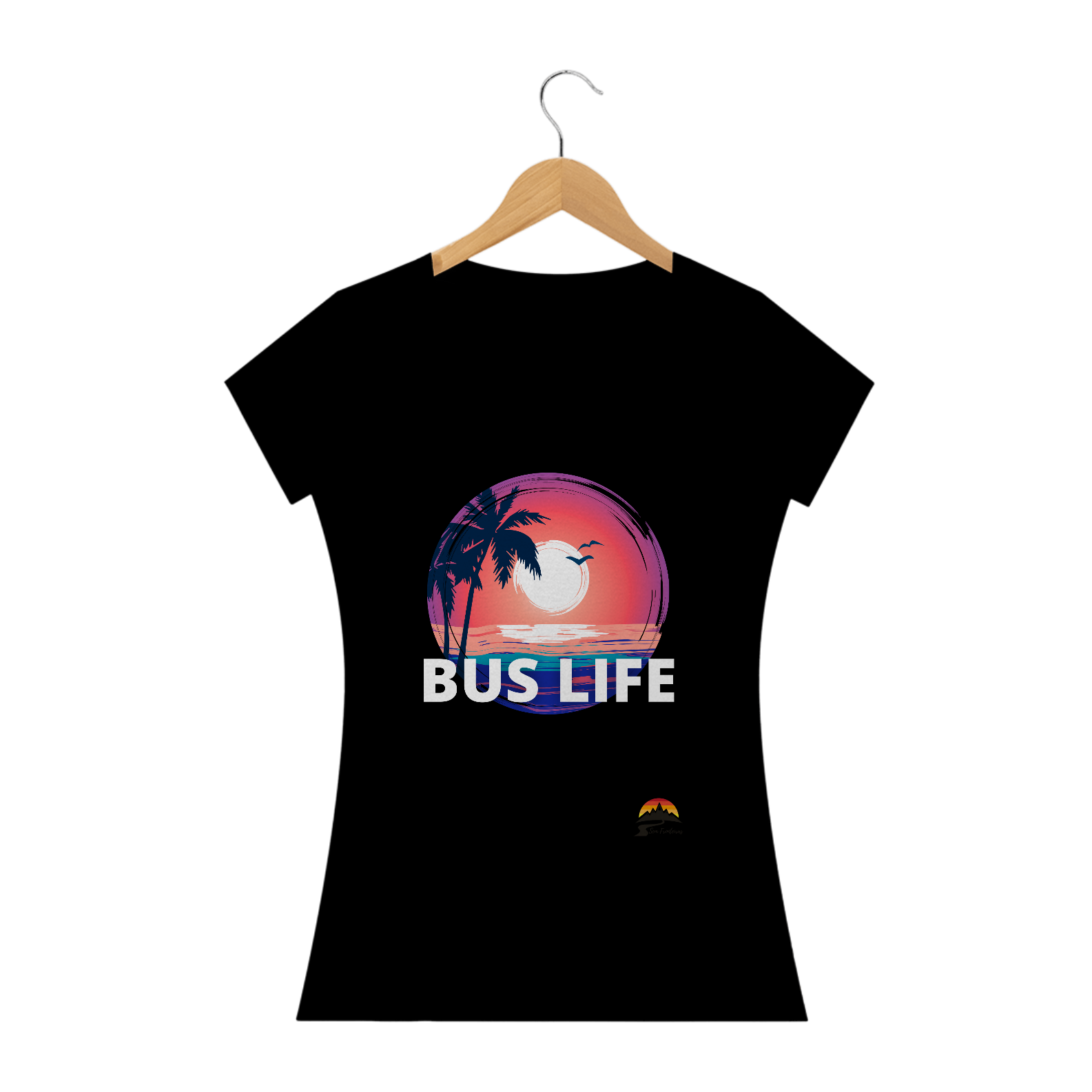 Nome do produto  Camiseta Fem BUS LIFE - Sem Fronteira