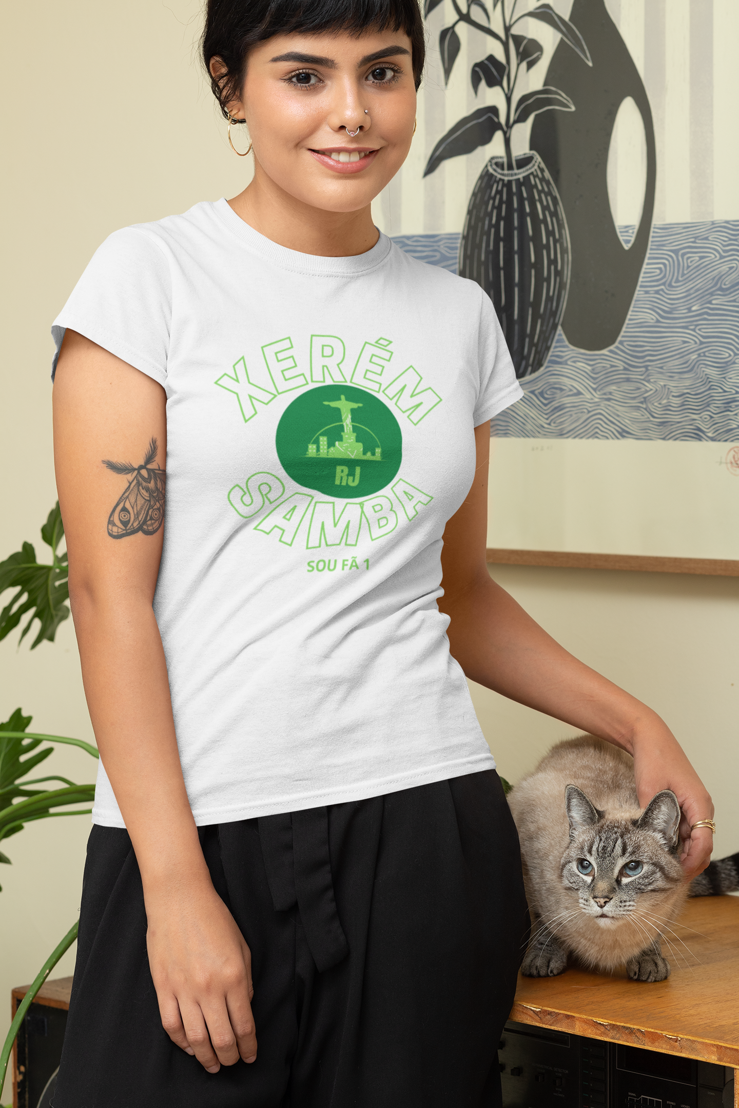 BABY LONG FEMININA XERÉM -SOU FÃ 1