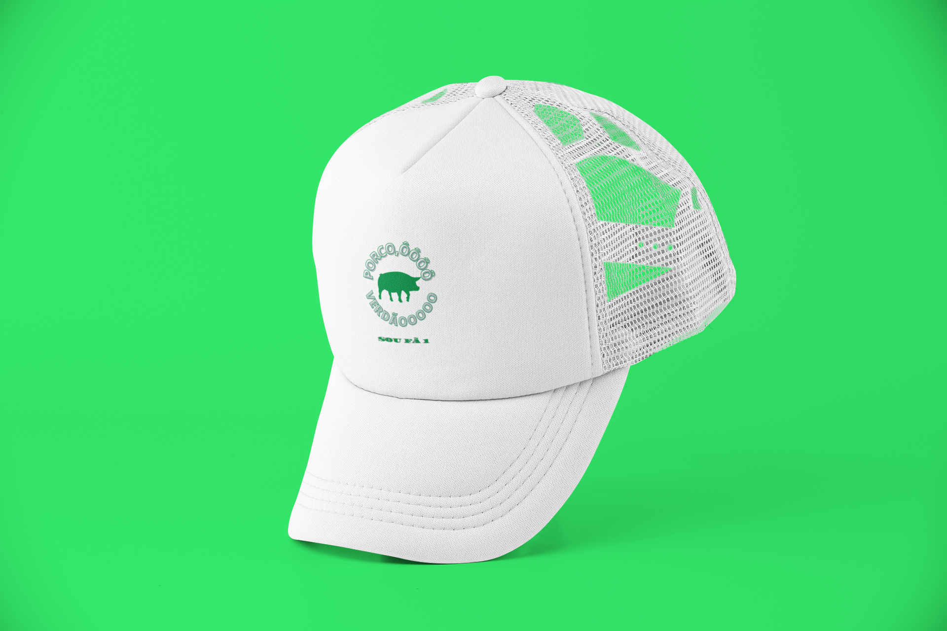 BONÉ VERDÃO SOU FÃ 1