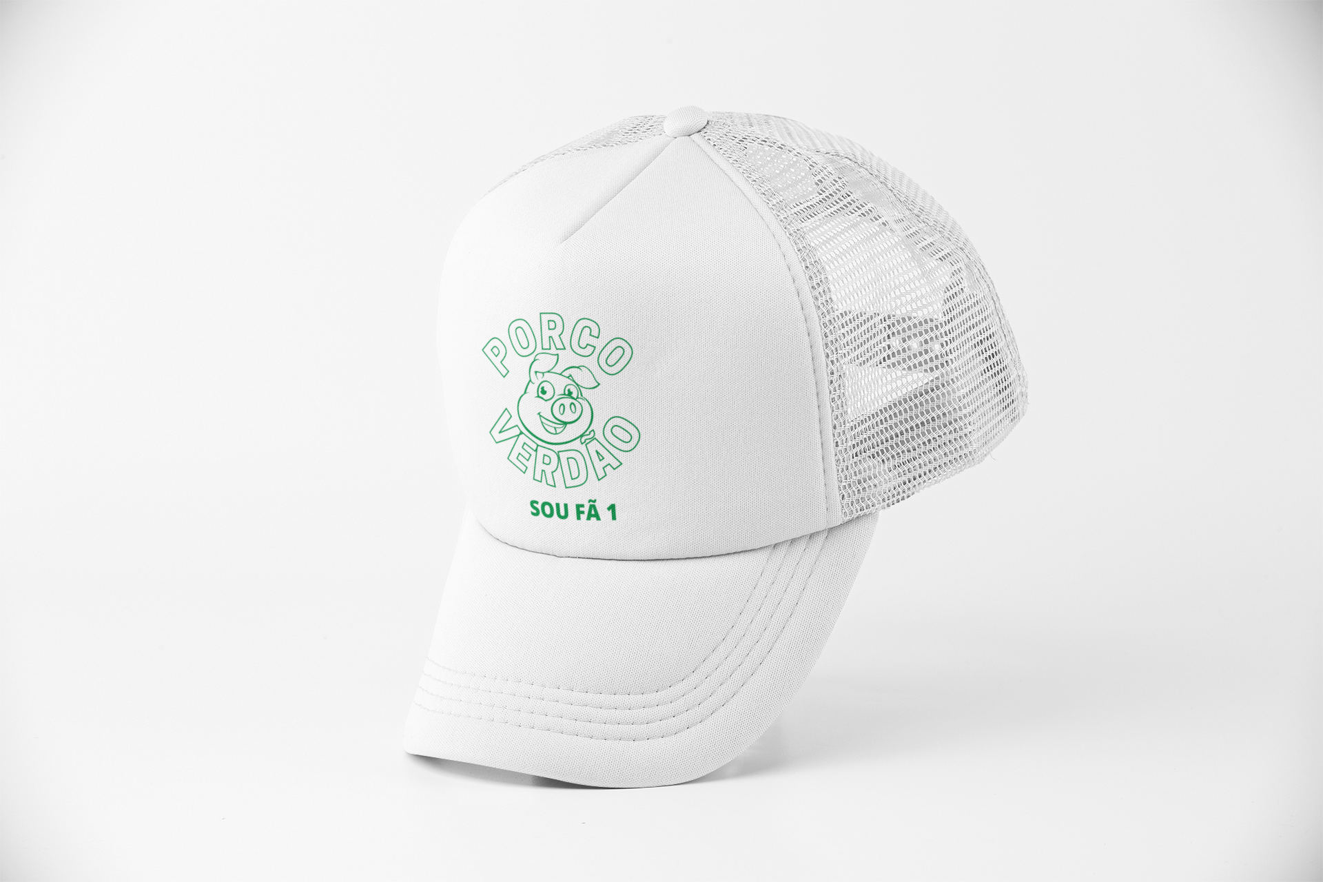 BONÉ VERDÃO -SOU FÃ 1