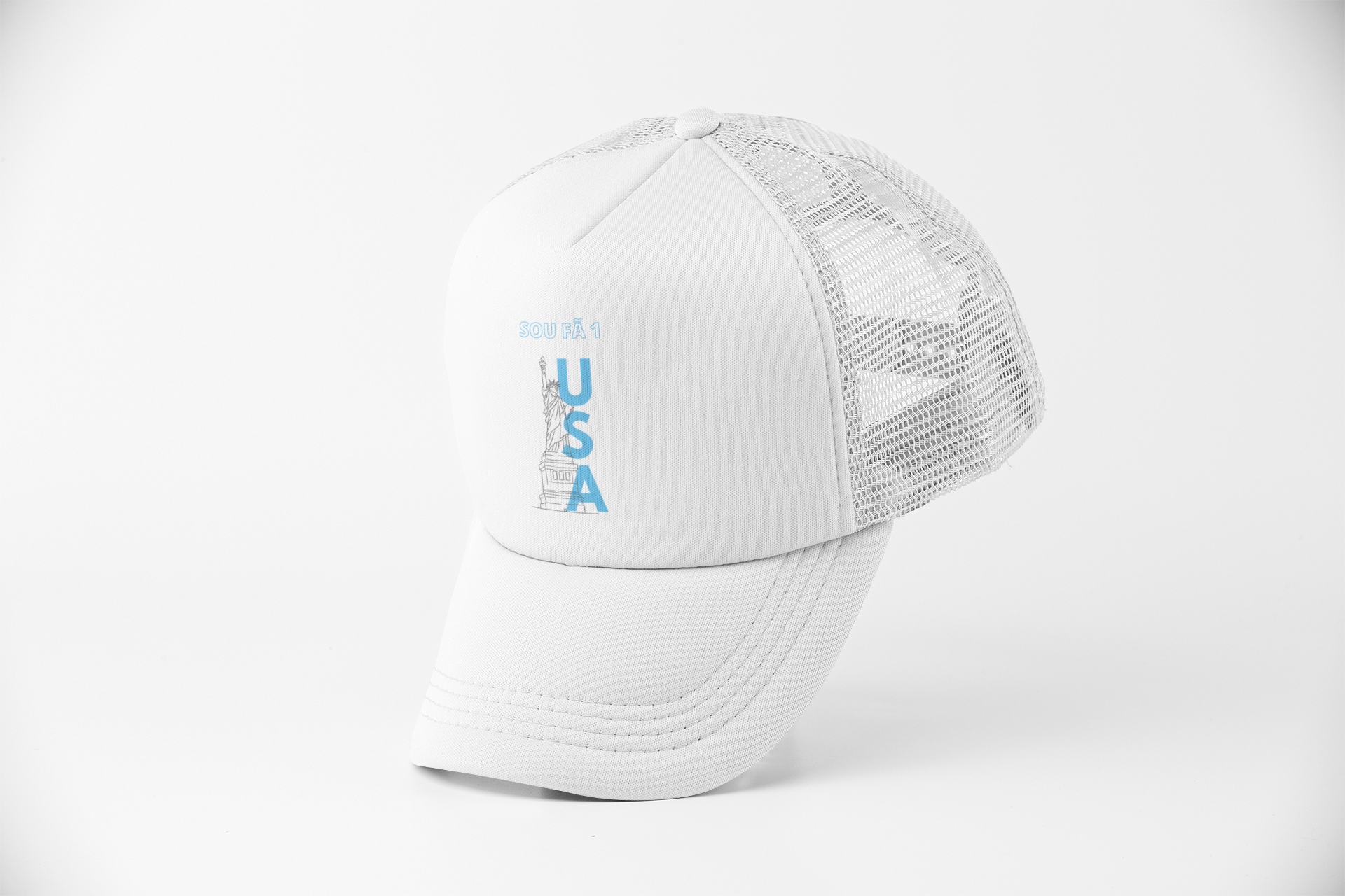 BONÉ USA AZUL-SOU FÃ 1