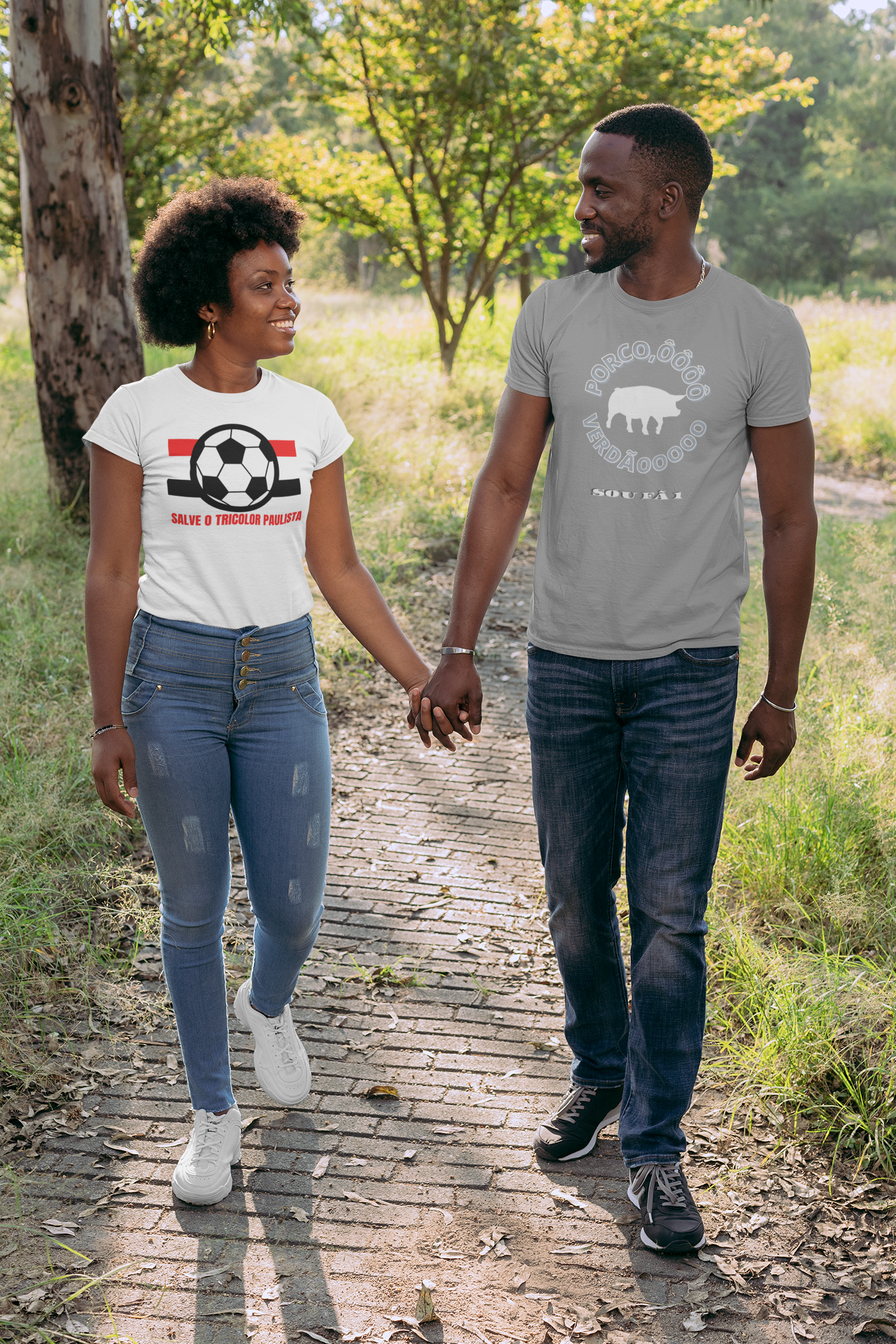 CAMISETA MASCULINA VERDÃO-SOU FÃ 1