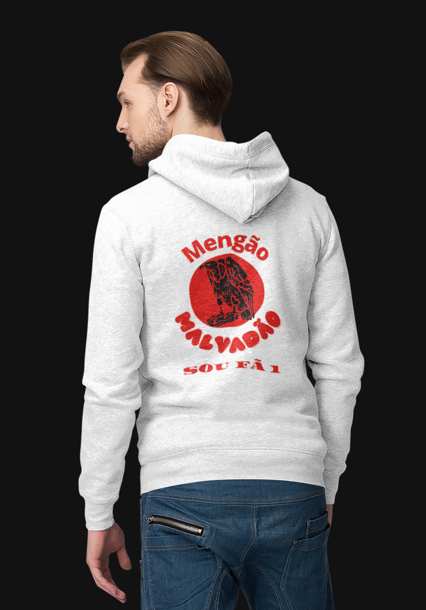 MOLETOM MENGÃO MALVADÃO-SOU FÃ 1