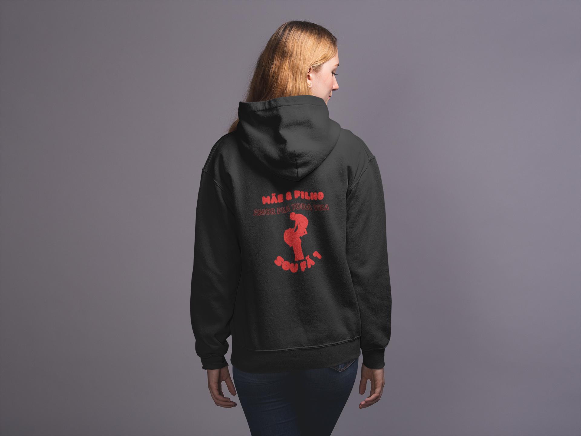 MOLETOM MÃE E FILHO-SOU FÃ 1