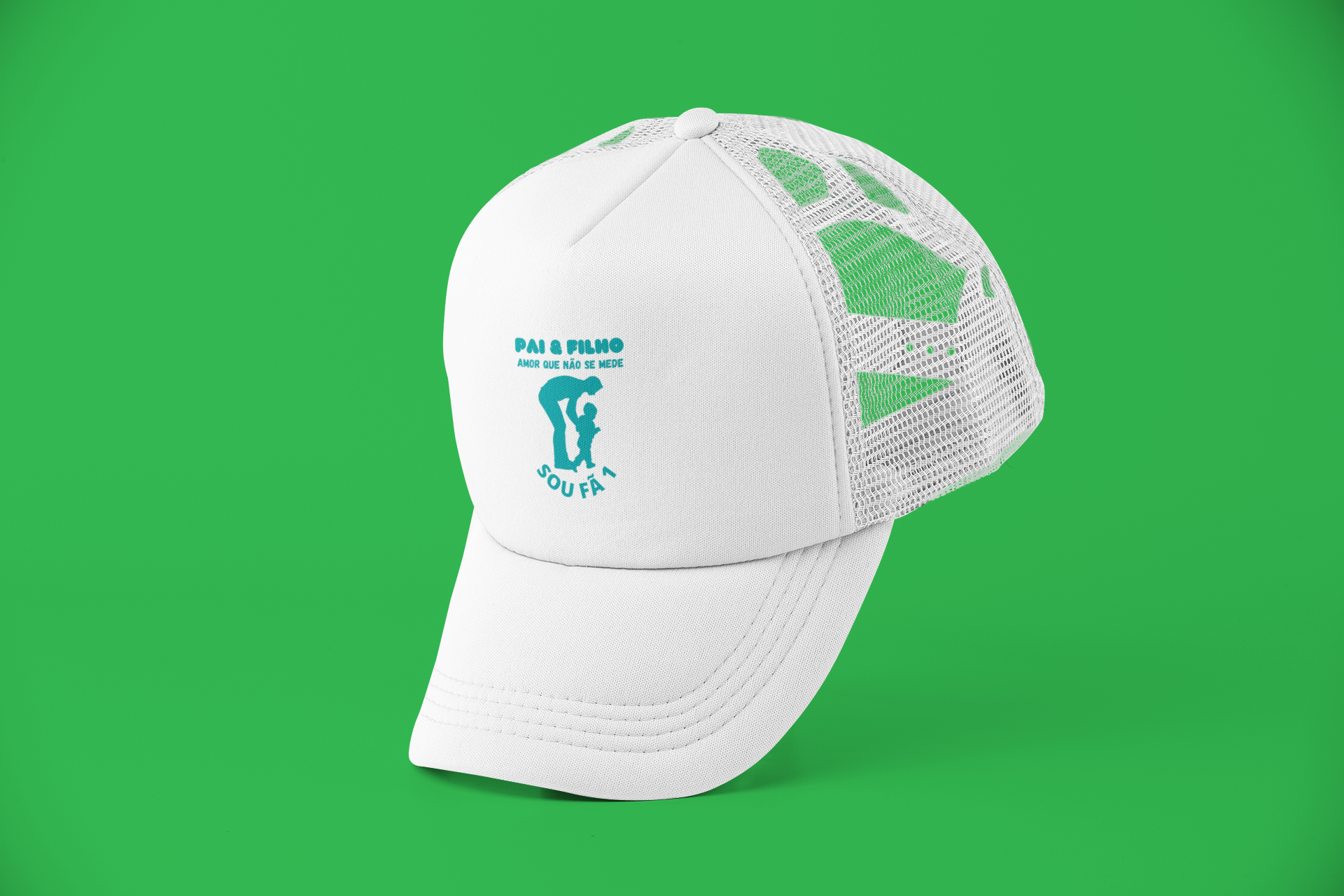 Nome do produto: BONÉ PAI E FILHO-SOU FÃ 1