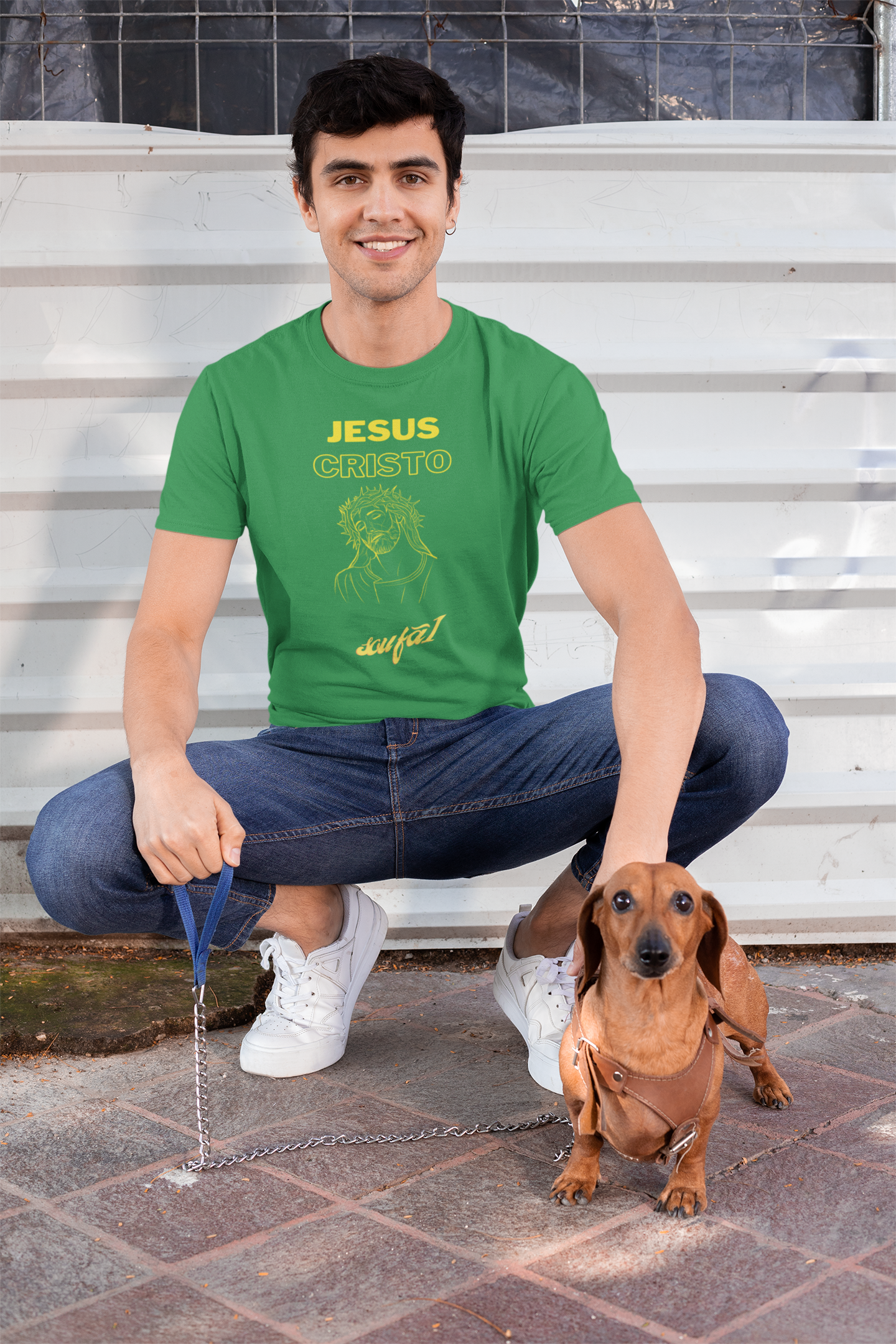CAMISETA JESUS CRISTO-SOU FÃ 1