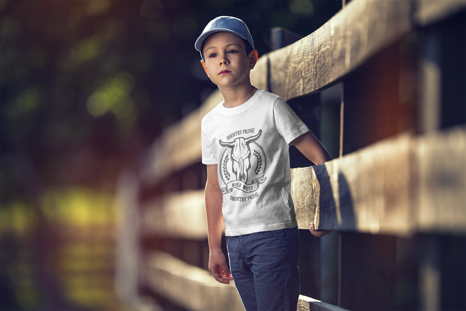 Camiseta Infantil Wild West