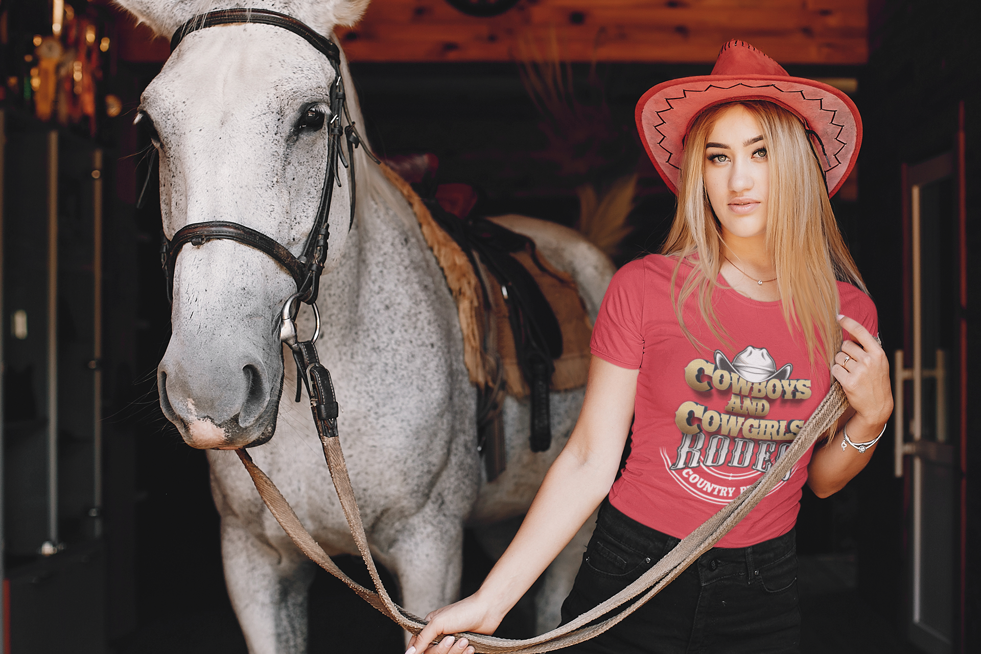 Nome do produto  Baby Long Estonada Cowboys & Cowgirls - Mulher