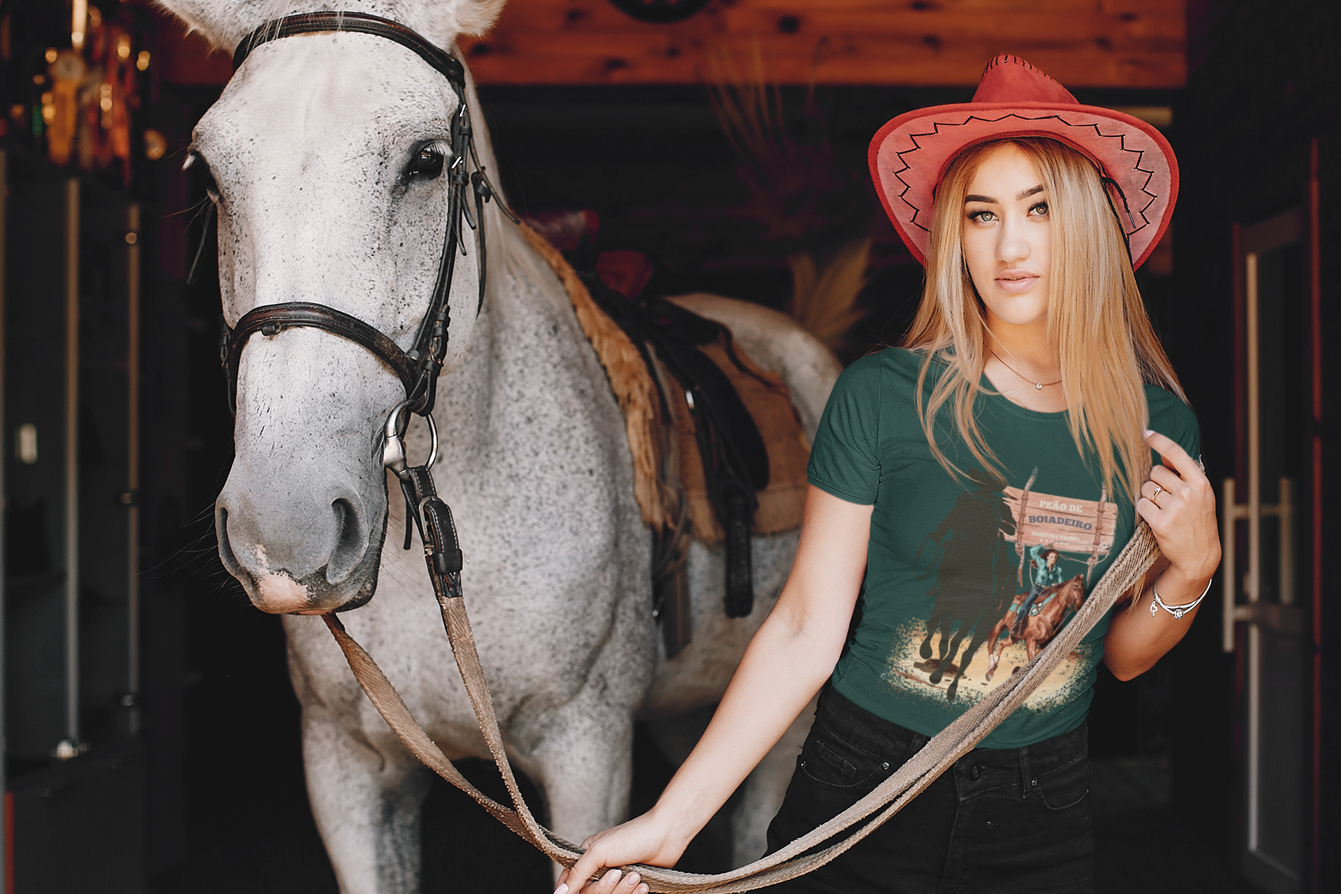 Nome do produto  Baby Long Peão de Boiadeiro - Mulher