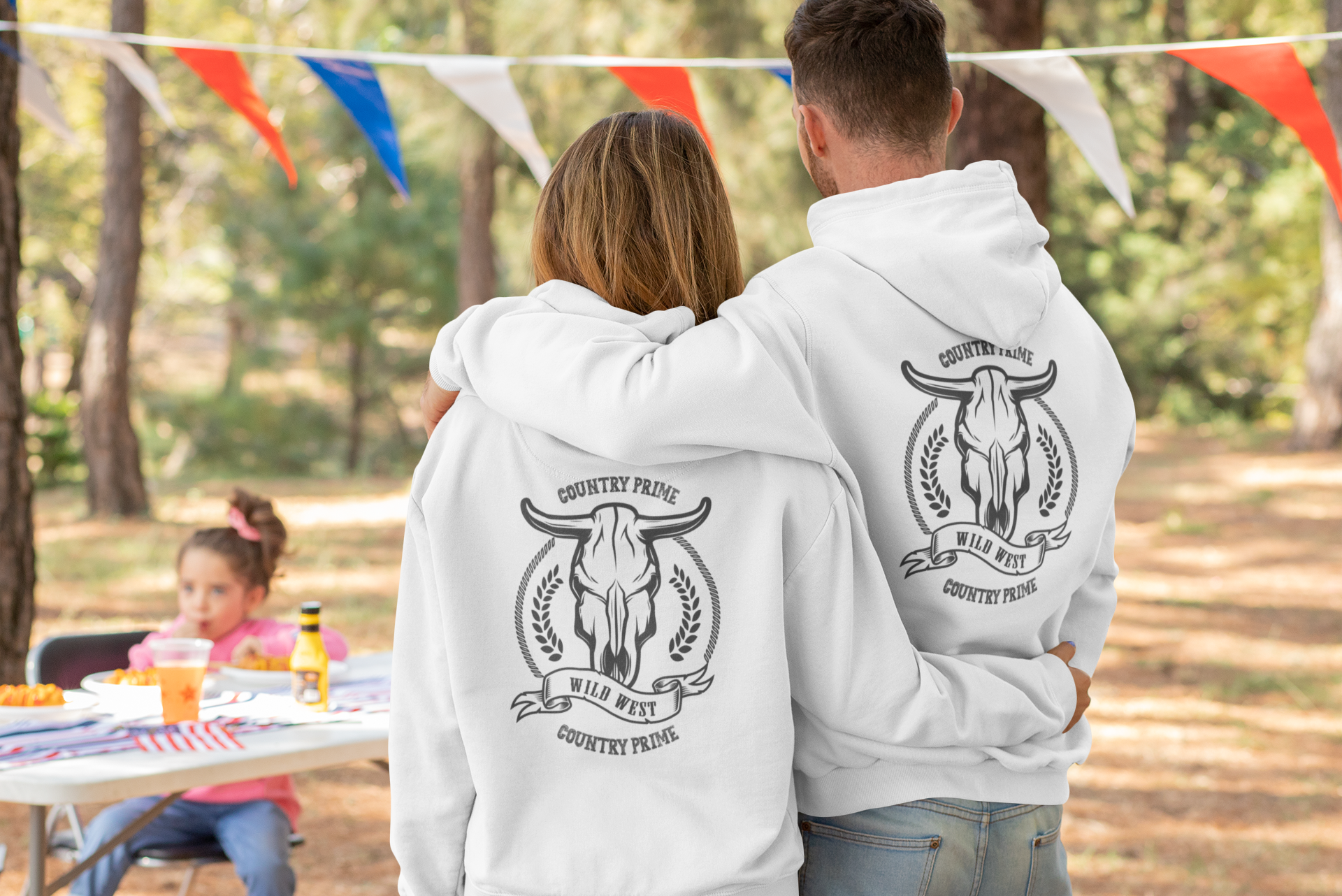 Nome do produto  Moletom Zíper com Capuz Wild West