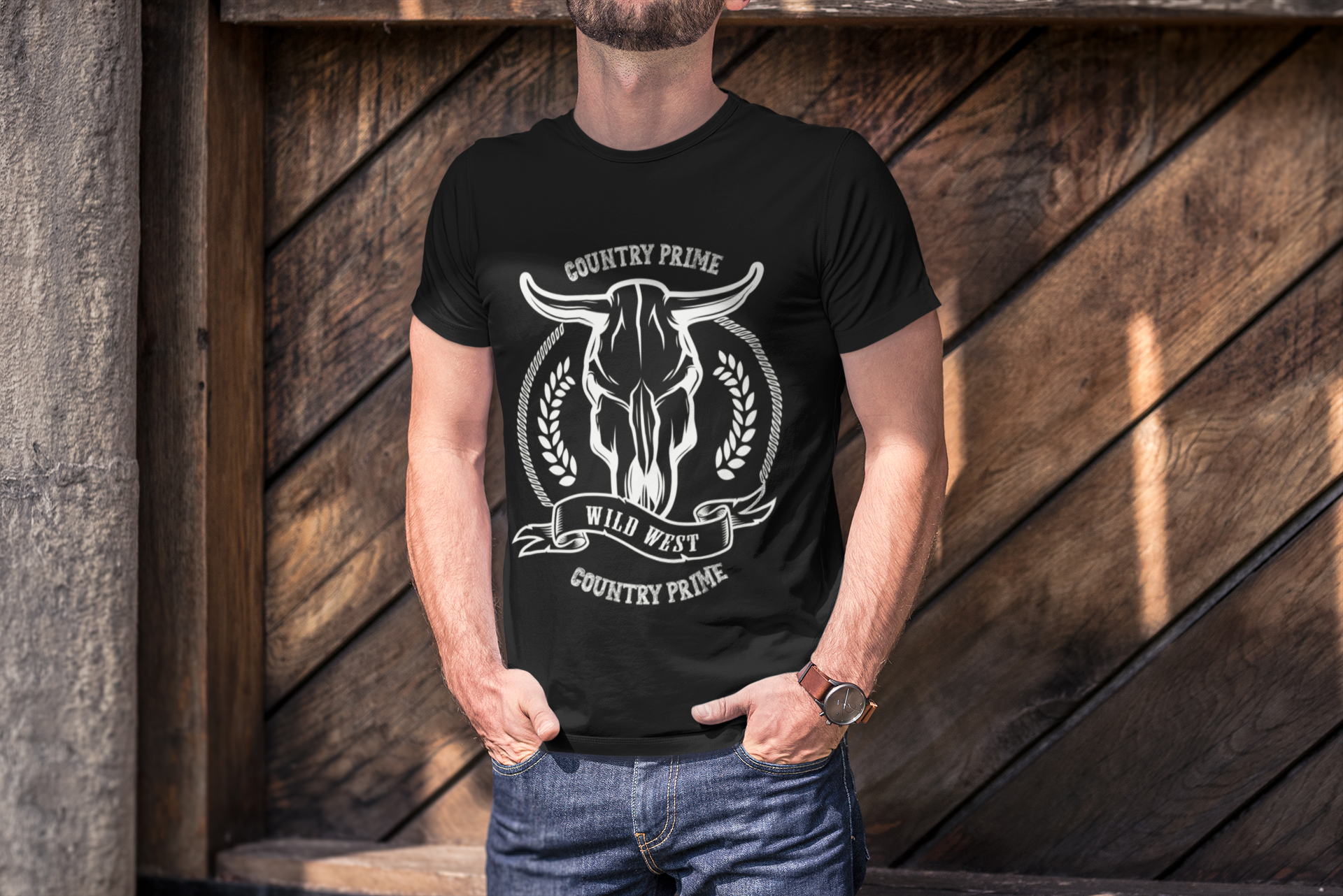 Nome do produto  Camiseta Wild West - Homem