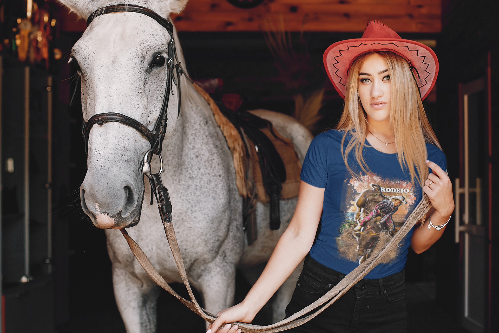 Nome do produto  Baby Long Rodeio - Mulher