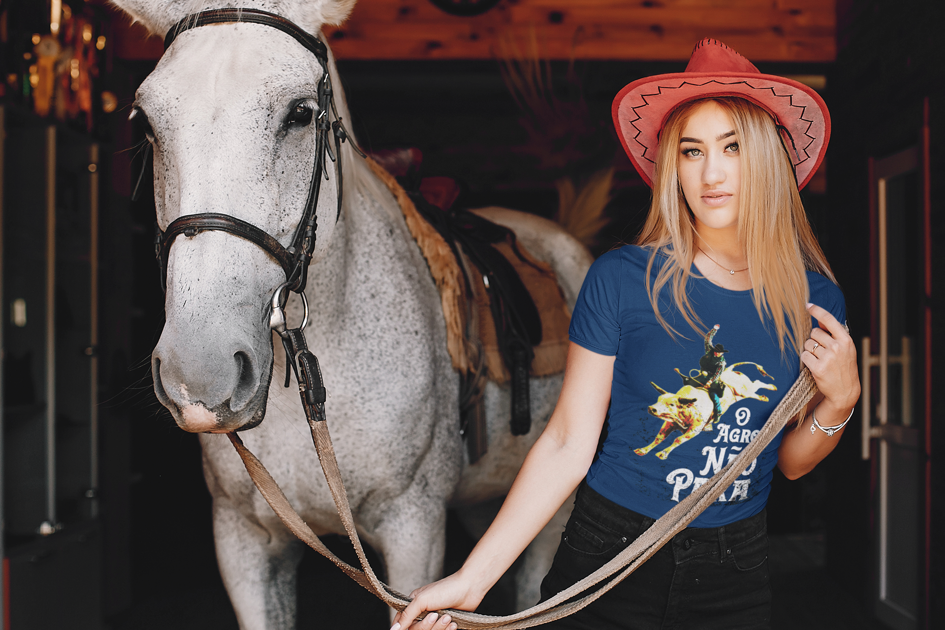 Nome do produto  Baby Long O Agro Não Para - Mulher
