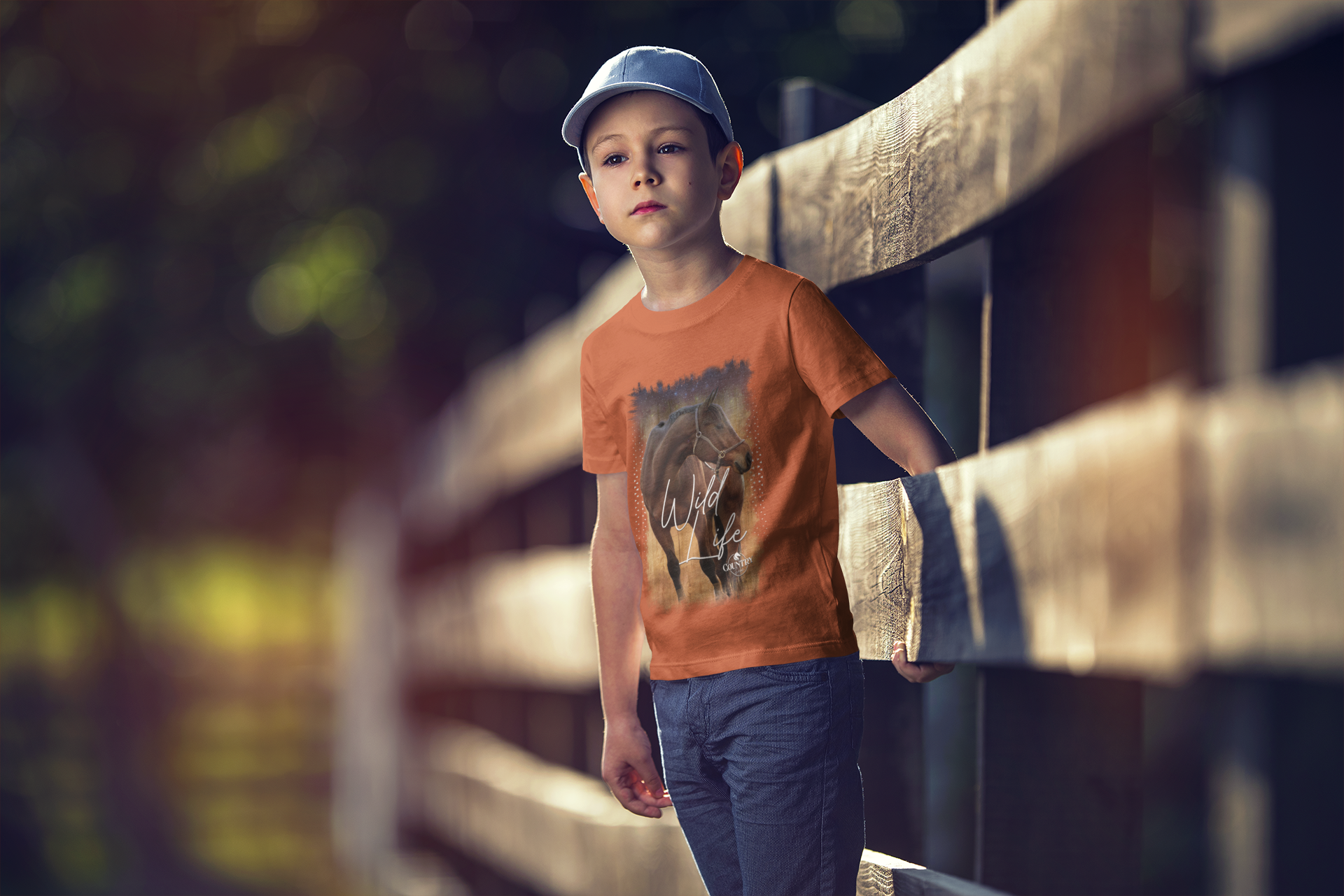 Camiseta Infantil Wild Life