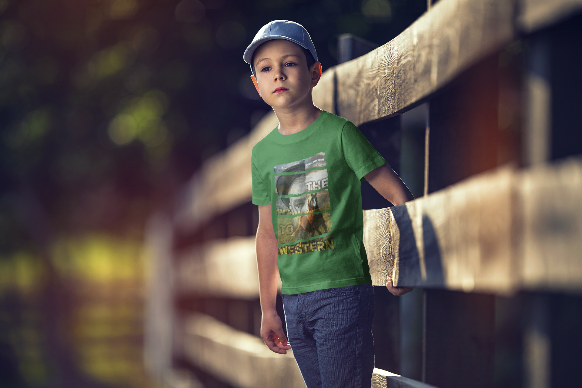 Camiseta Infantil The Way to Western 