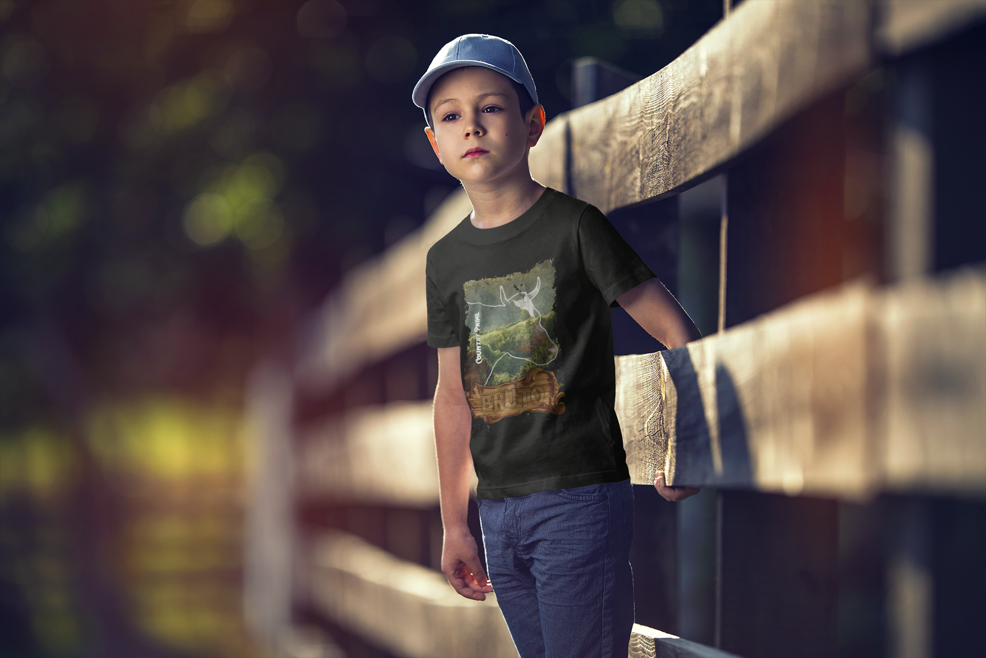 Camiseta Infantil Bruto