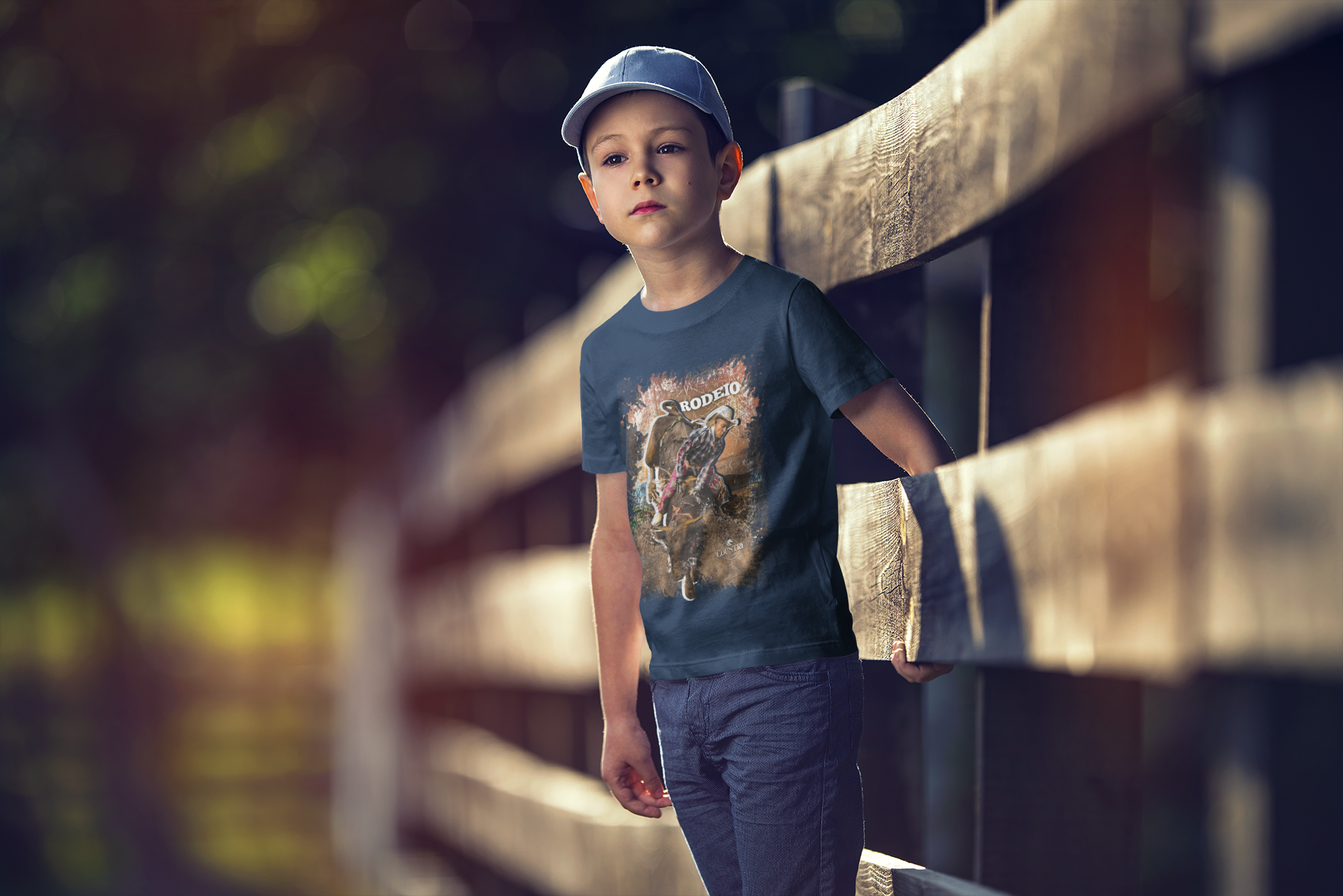 Nome do produto  Camiseta Infantil Rodeio