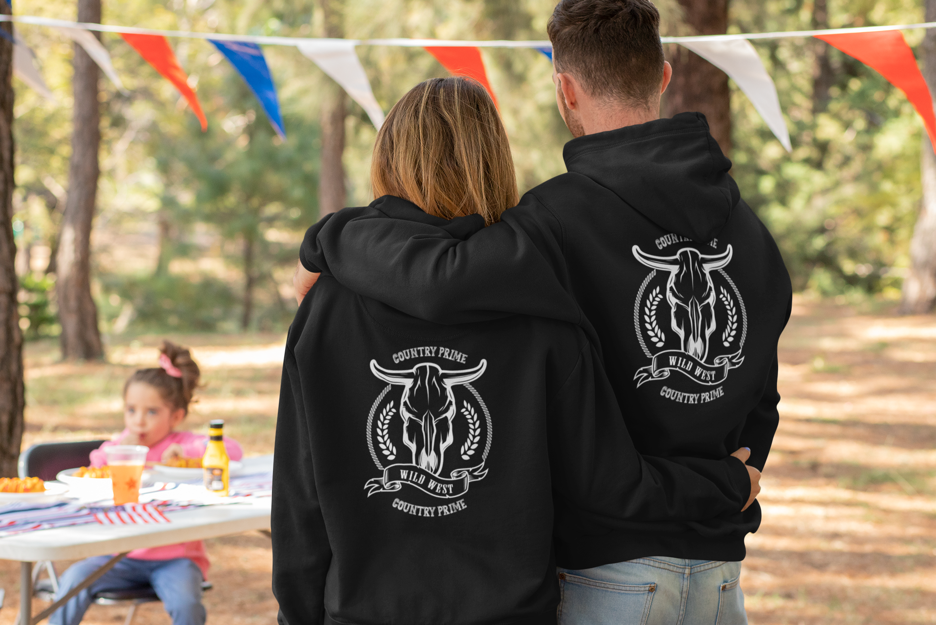 Nome do produto  Moletom Zíper com Capuz Wild West