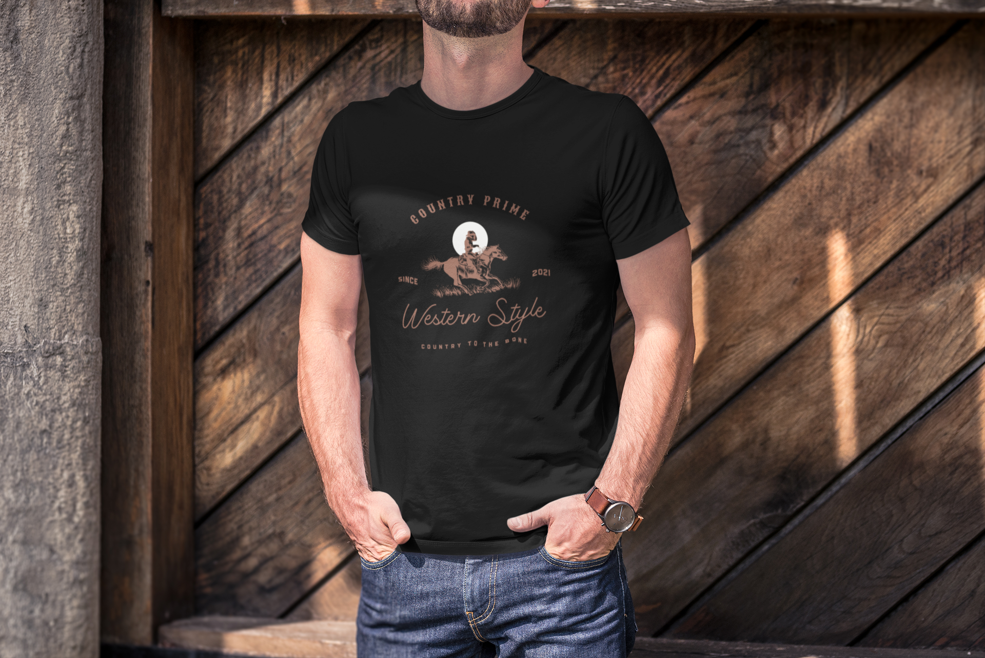 Nome do produto  Camiseta Western Style - Homem