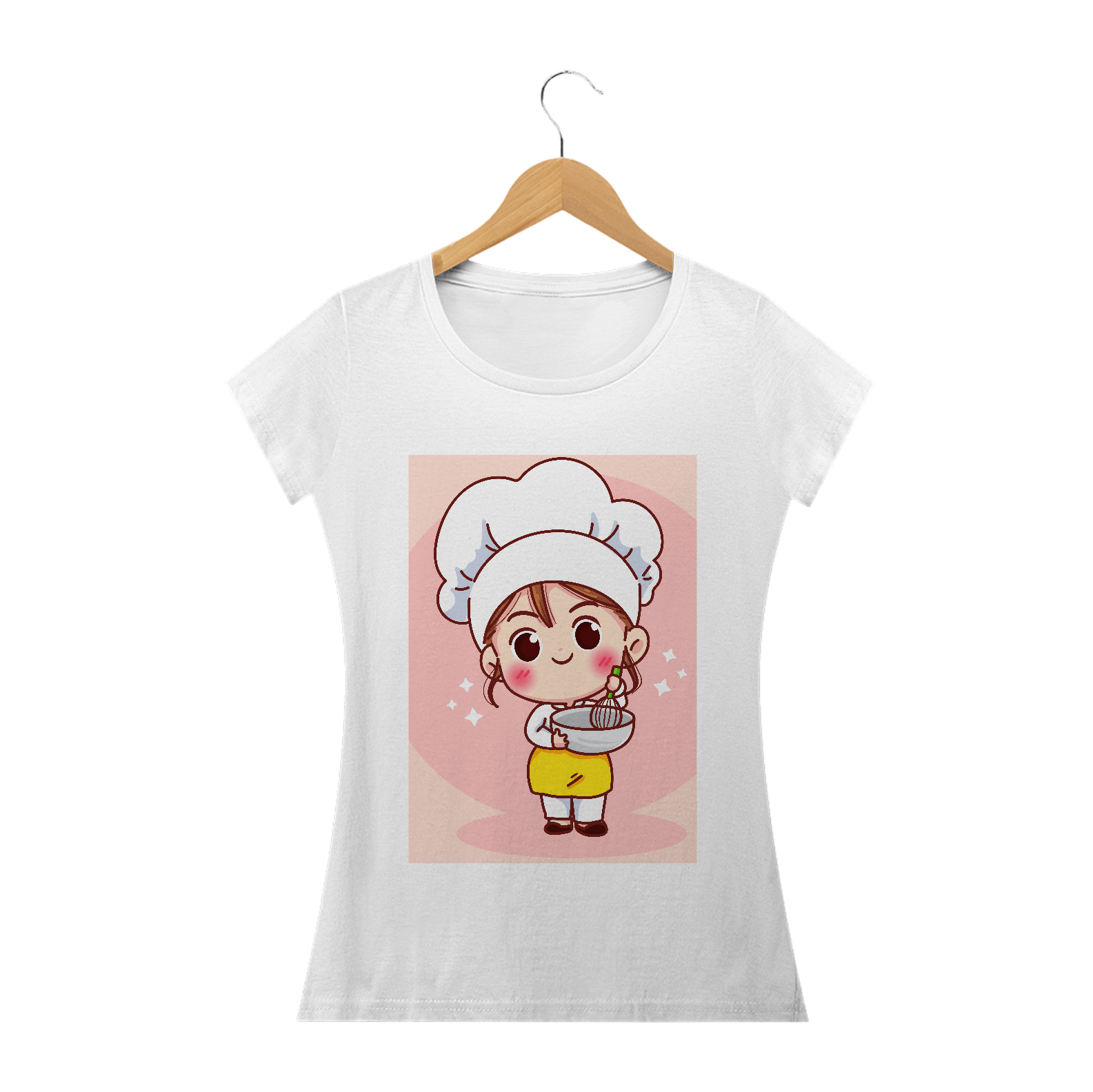 Nome do produto  Camisa Básica Cute Bakery Fem.