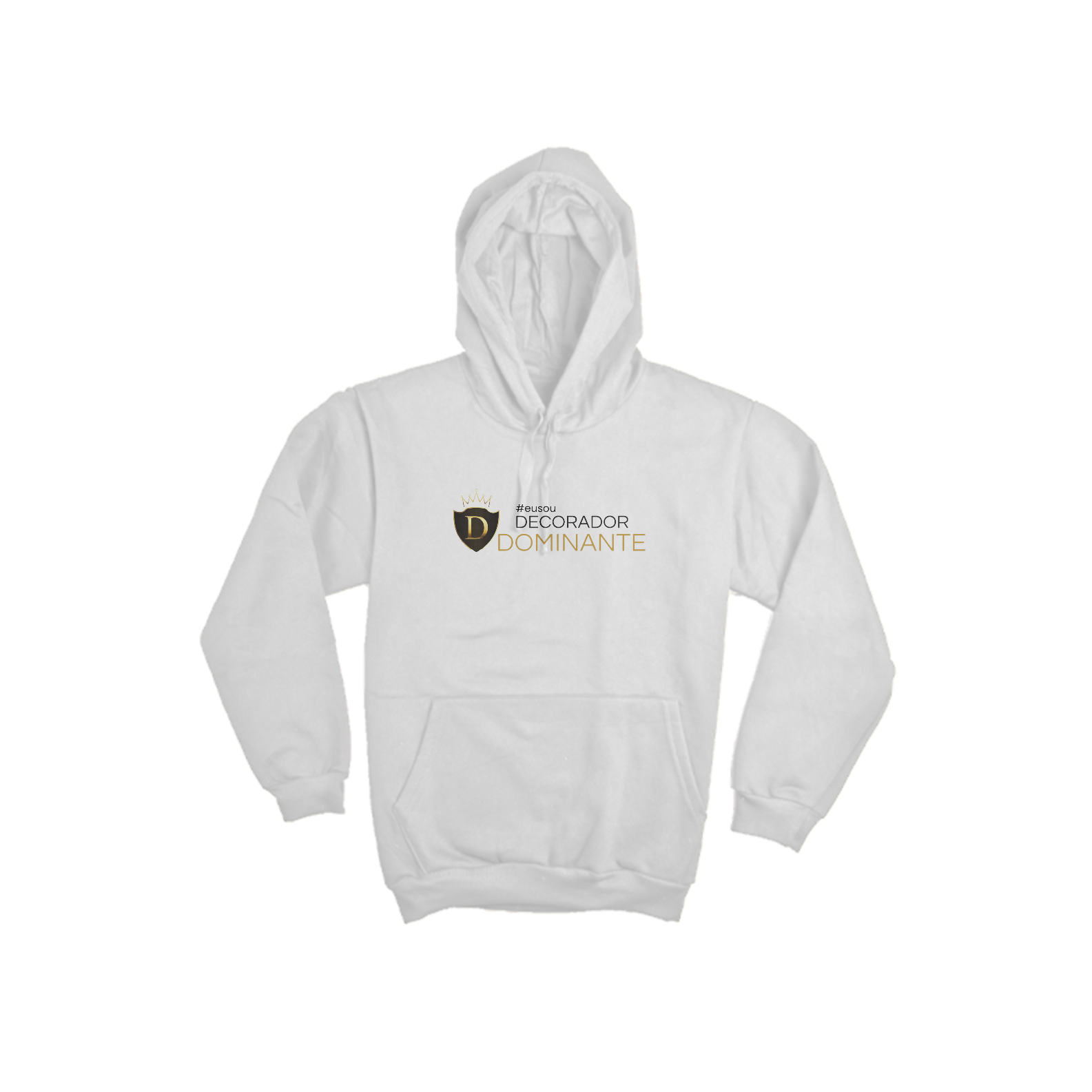 Moleton Canguru Dominante Branco