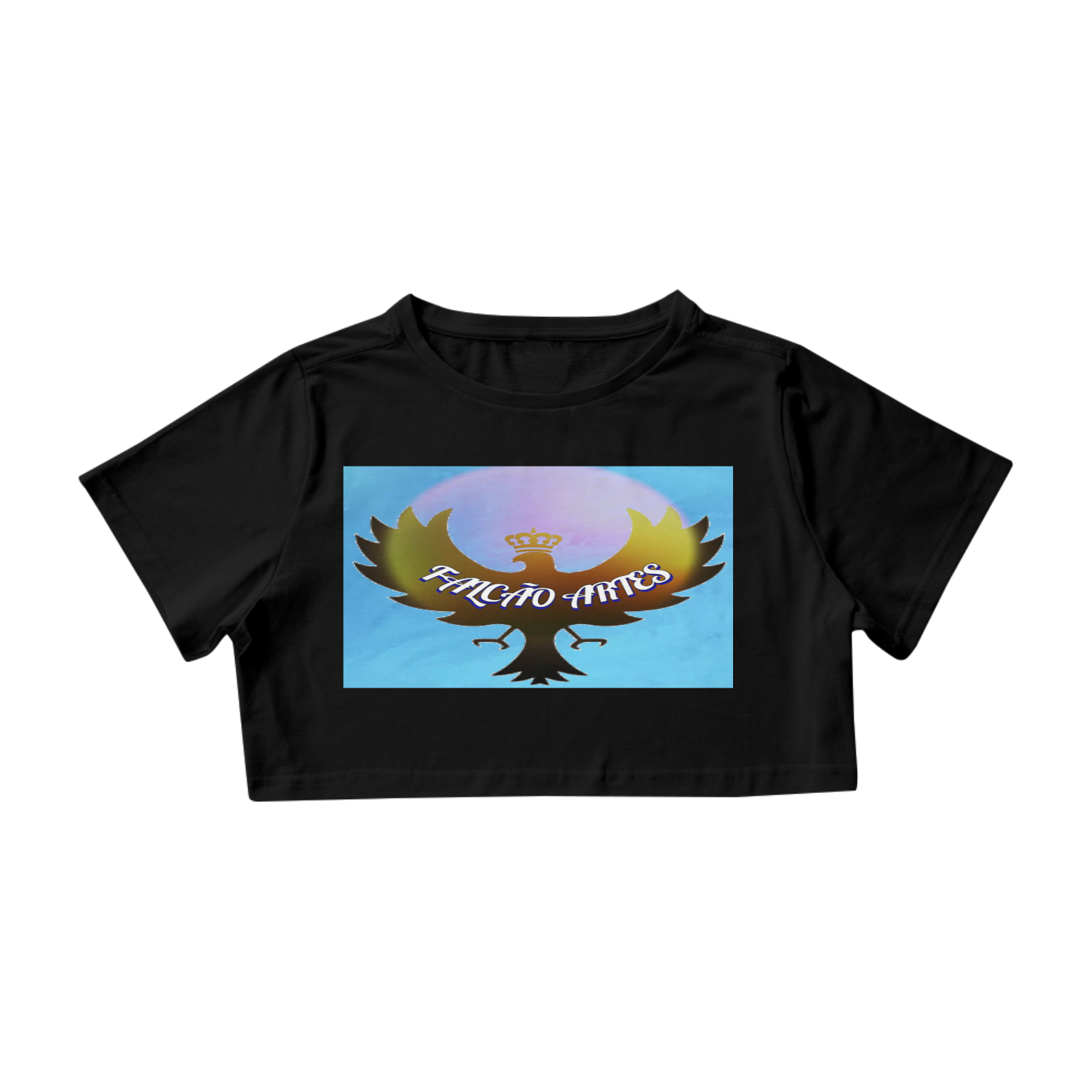 Nome do produto  CROPPED FALCÃO ARTES 01