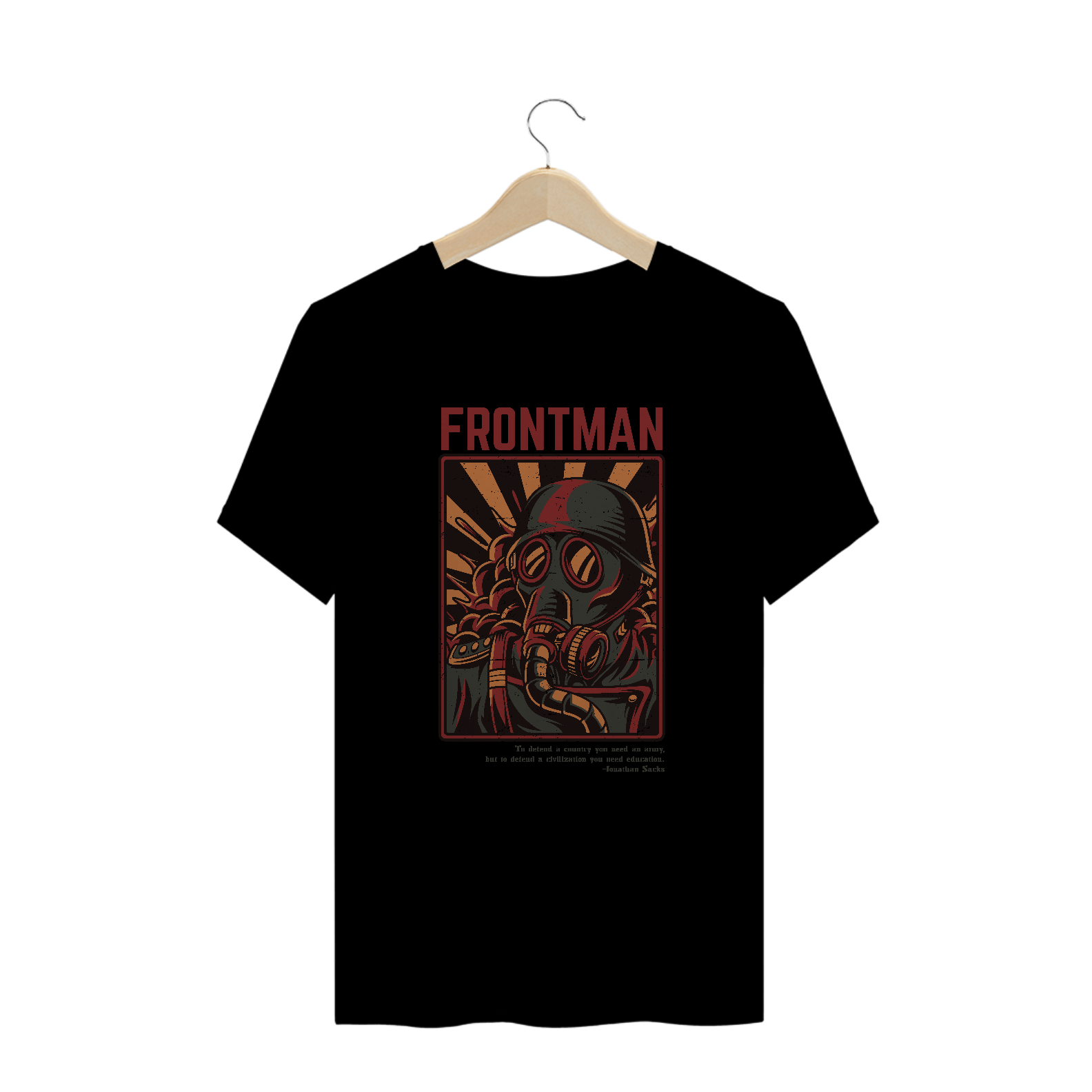 Nome do produto  Camiseta Front Man | Guerra