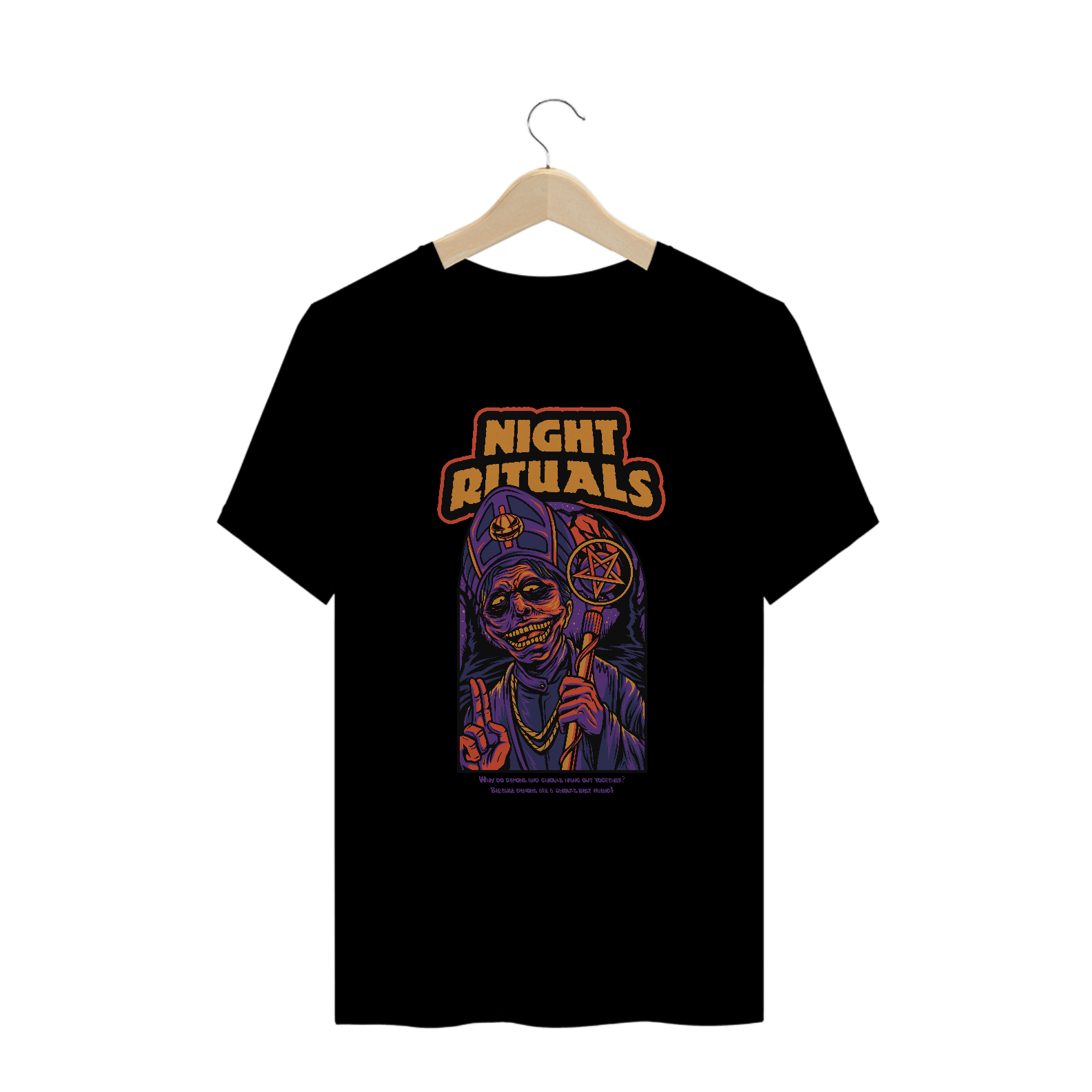 Nome do produto  Camiseta Night Rituals | Ocultismo